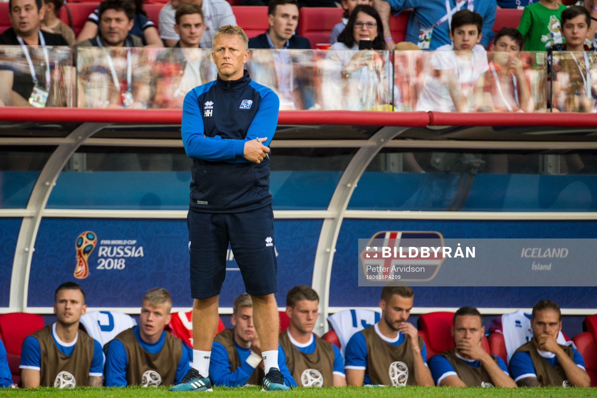 Head coach Heimir Hallgrimsson of Iceland