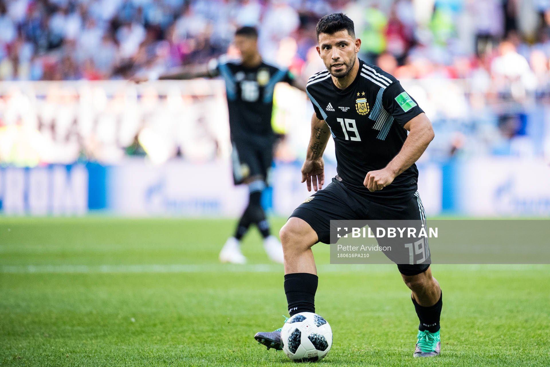Sergio Aguero of Argentina