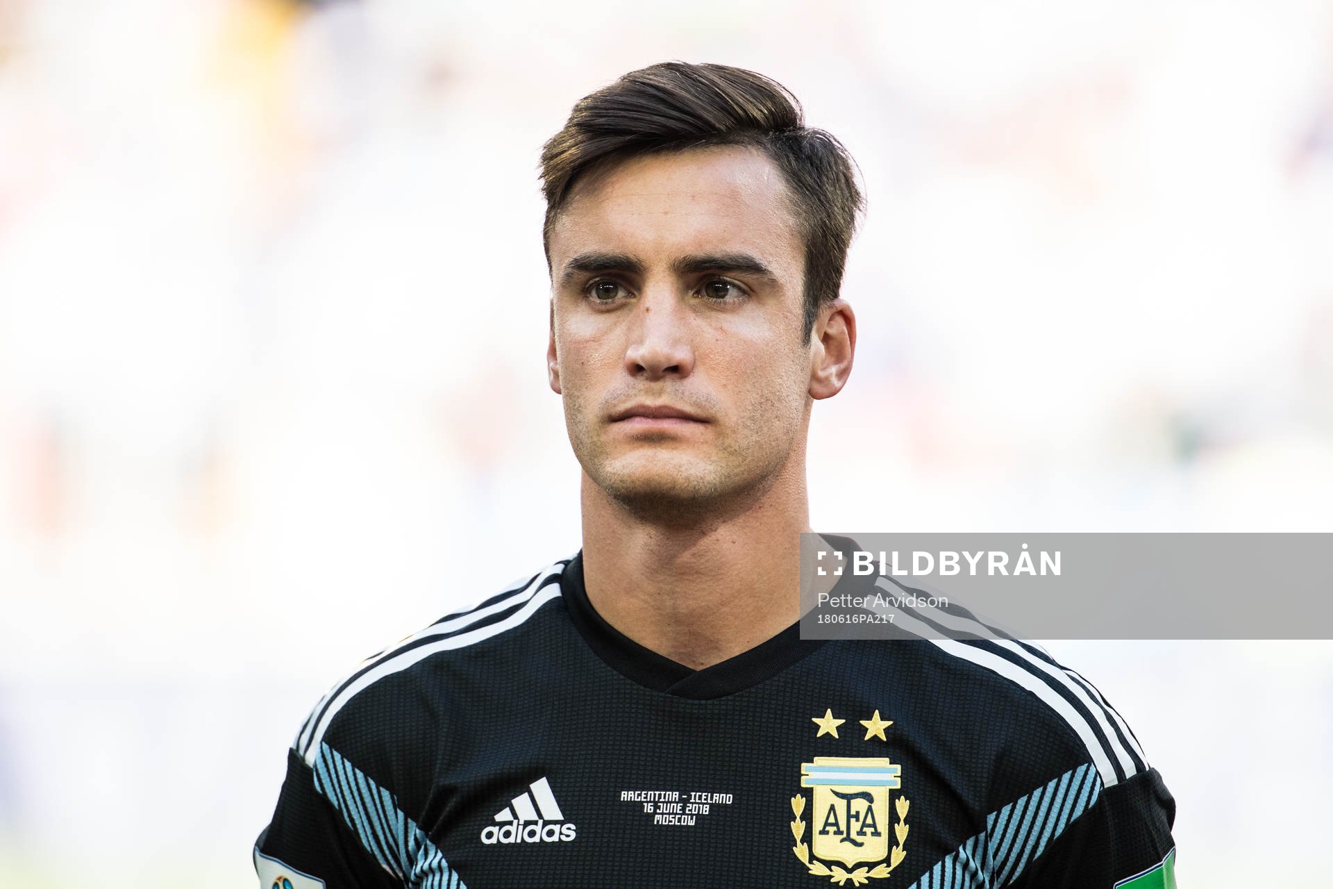 Nicolas Tagliafico of Argentina prior the FIFA World Cup