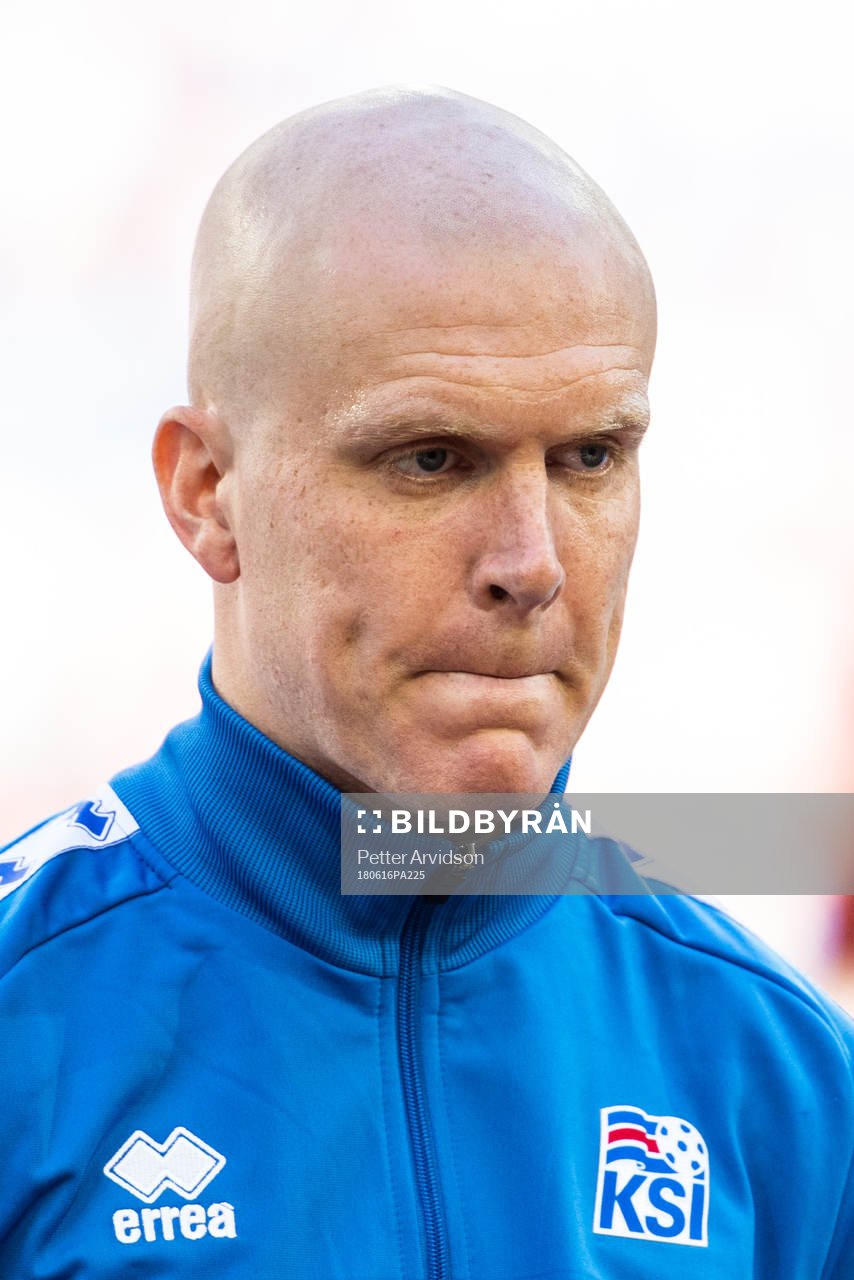 Emil Hallfredsson of Iceland prior the FIFA World Cup group