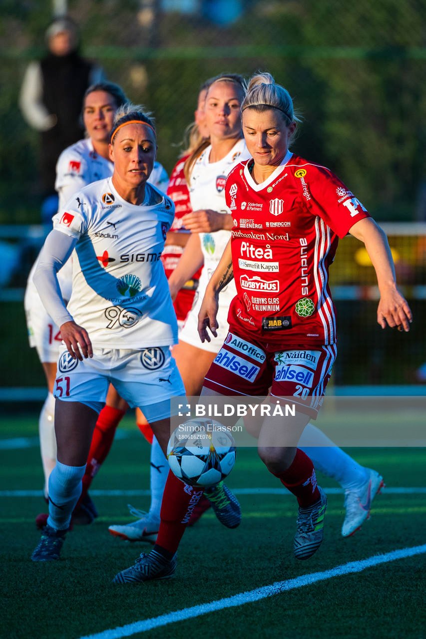 Piteås Emelie Lövgren och Rosengårds Sanne Troelsgaard