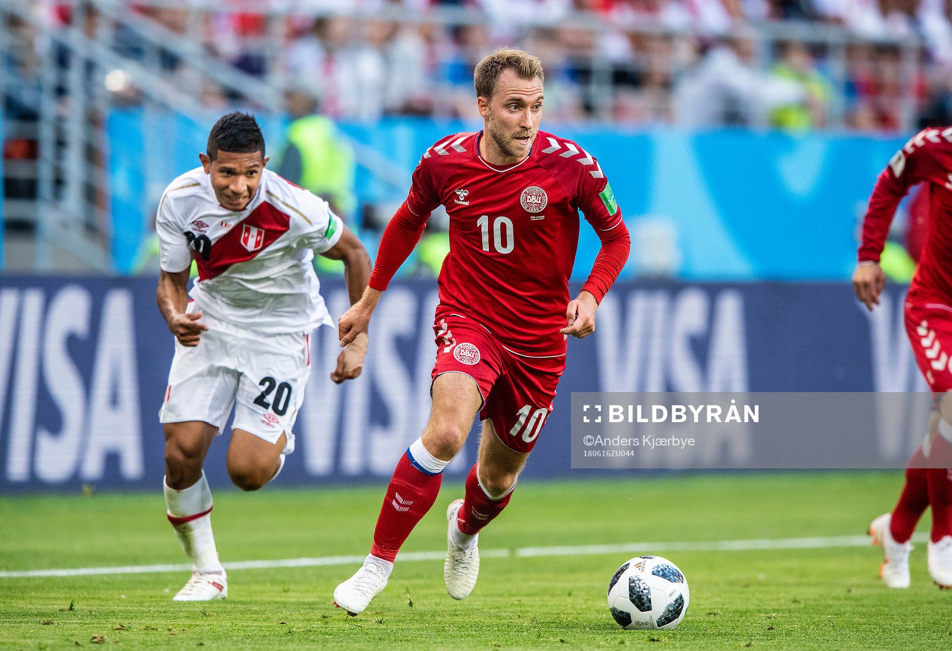 [DK=20180616: Edison Flores, Peru og Christian Eriksen,