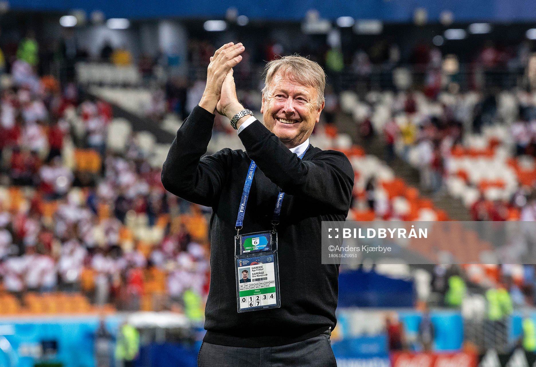 [DK=20180616: Åge Hareide, landstræner Danmark]