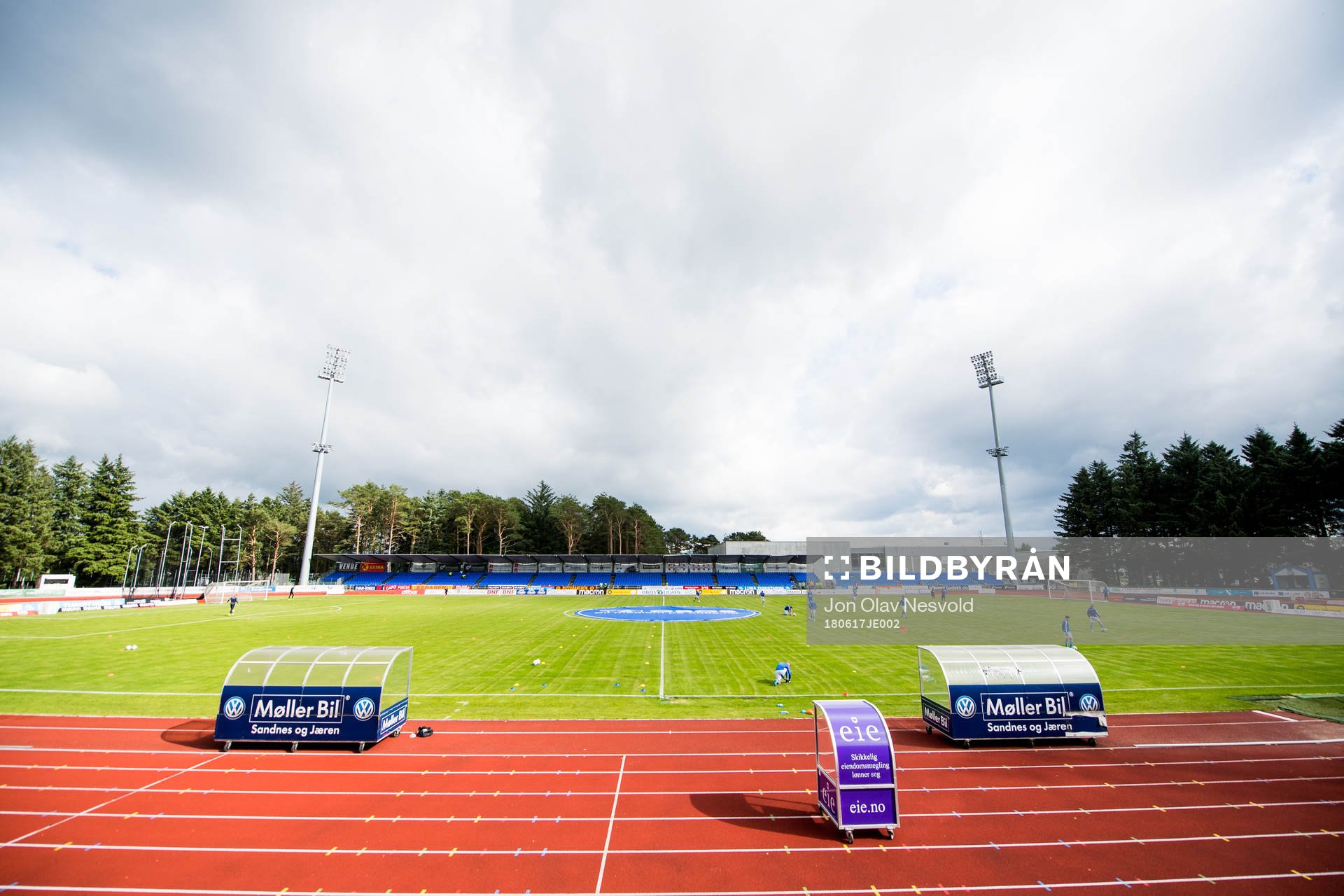 General interior view of Sandnes Idrettspark