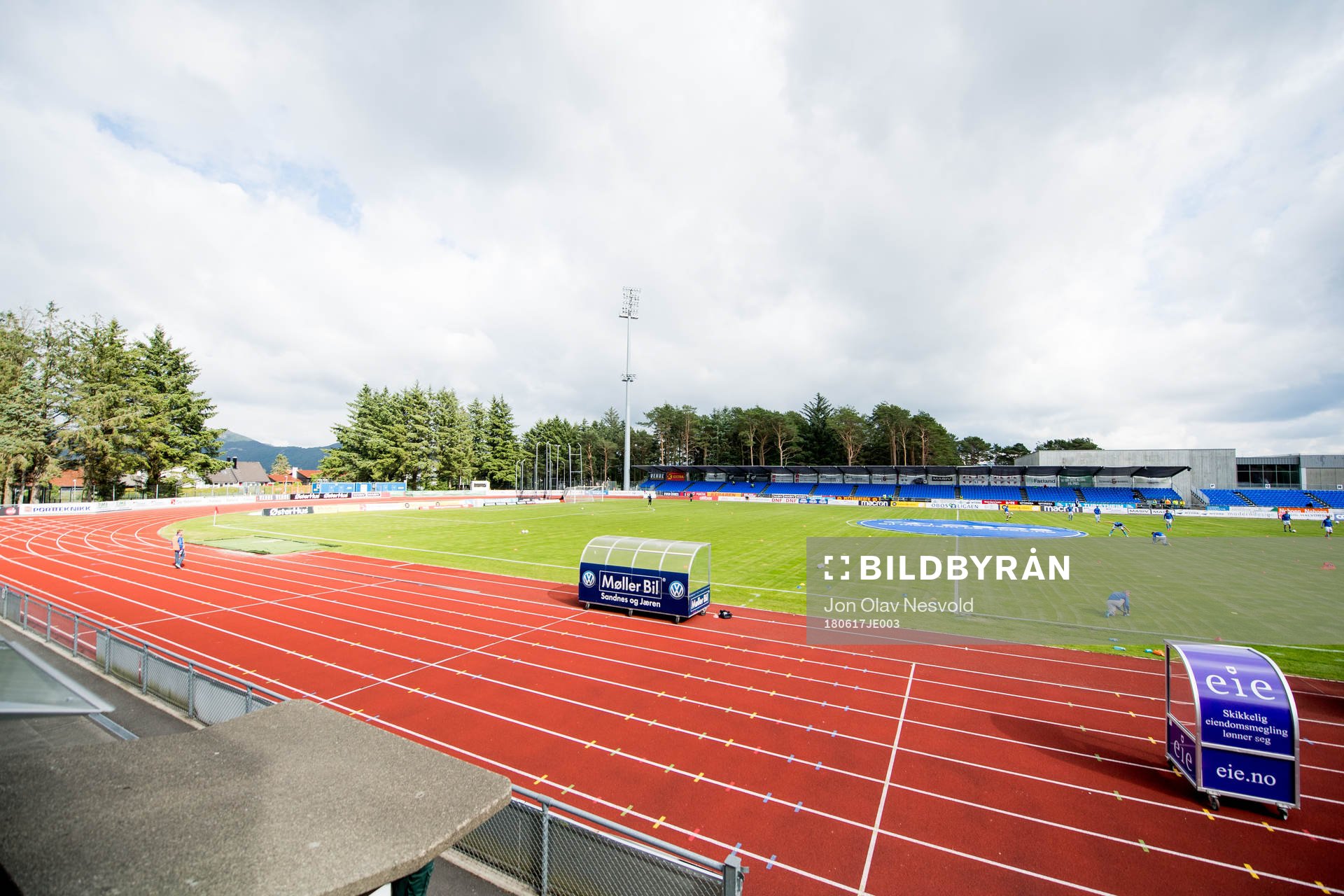 General interior view of Sandnes Idrettspark