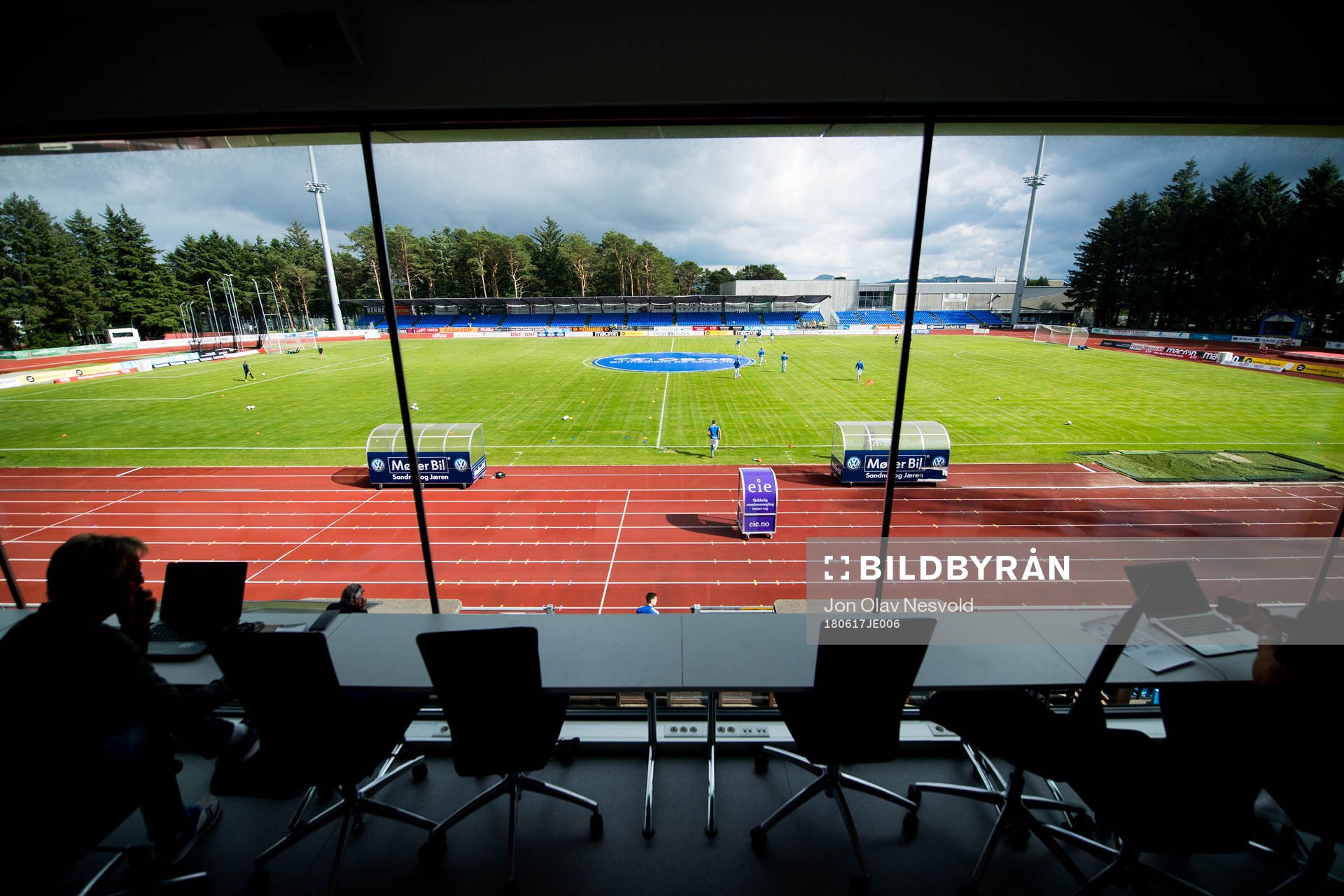 General interior view of Sandnes Idrettspark