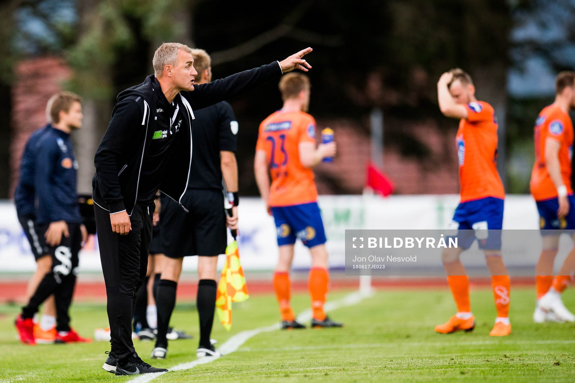 Bengt Sæternes, head coach of Sandnes Ulf