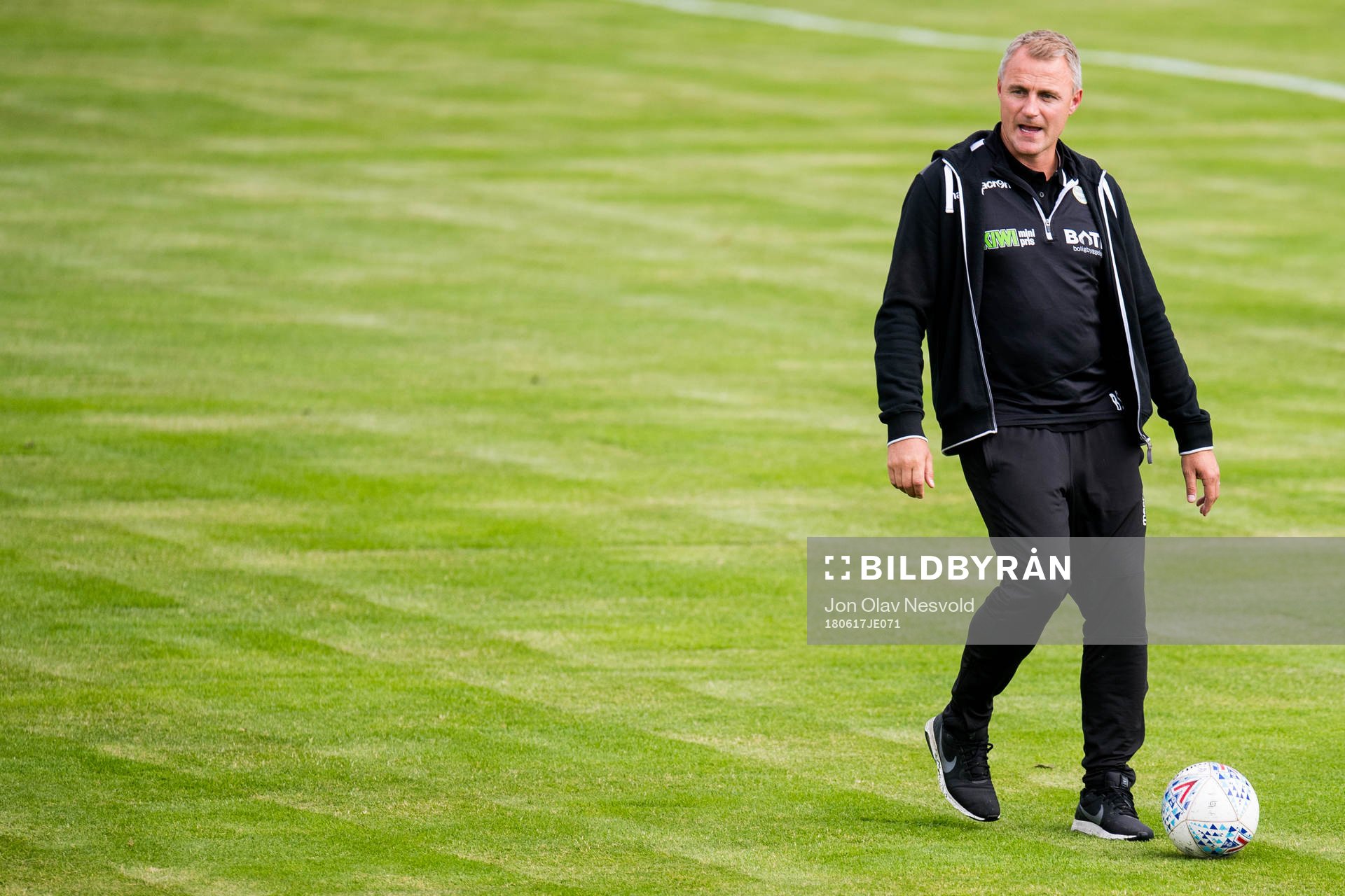 Bengt Sæternes, head coach of Sandnes Ulf