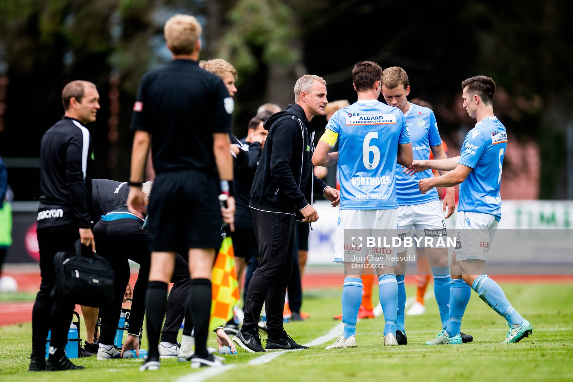 Bengt Sæternes, head coach of Sandnes Ulf