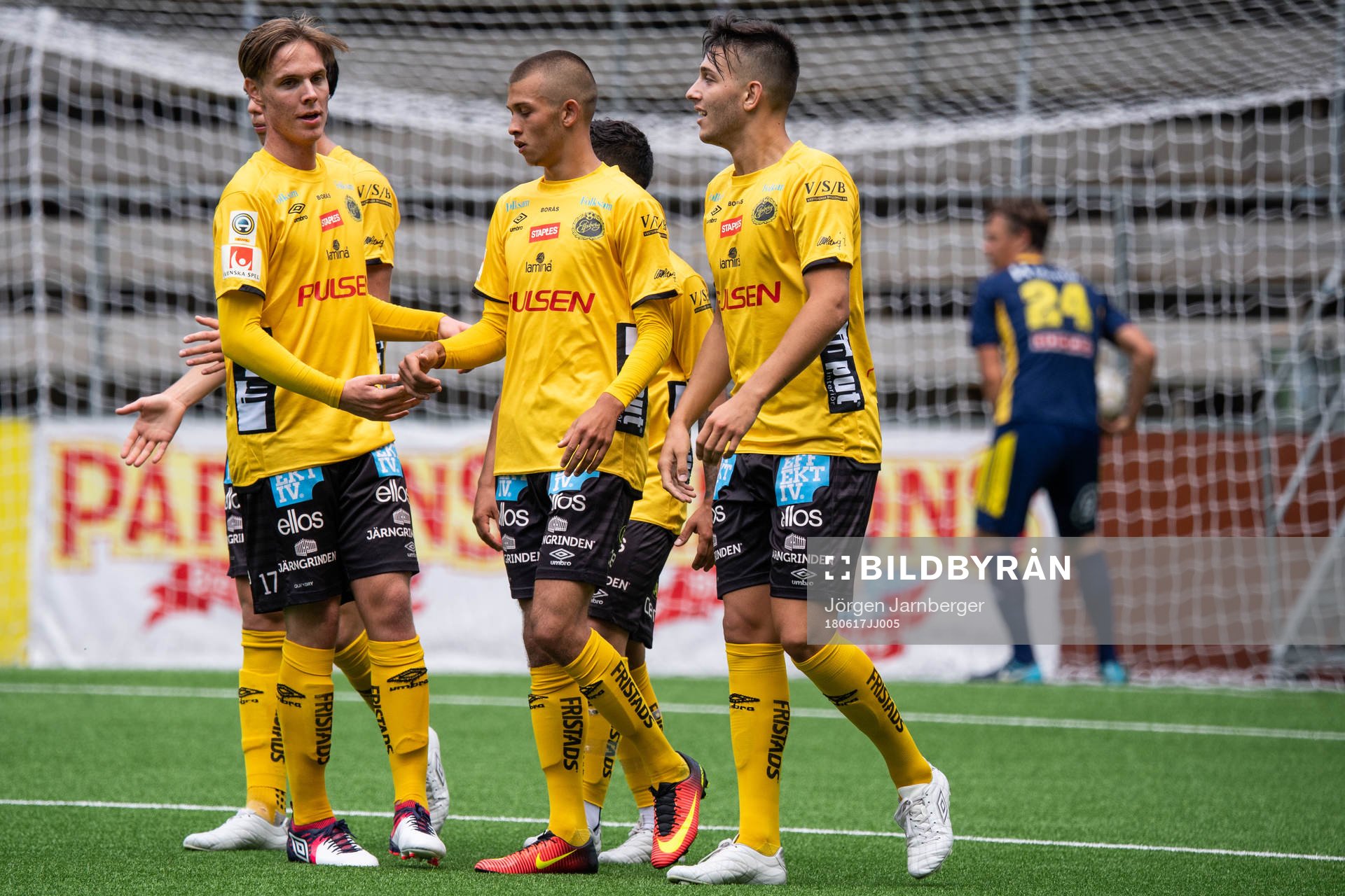 Elfsborgs Danijel Ramadanovic klappas om av Marcus Ejerblad