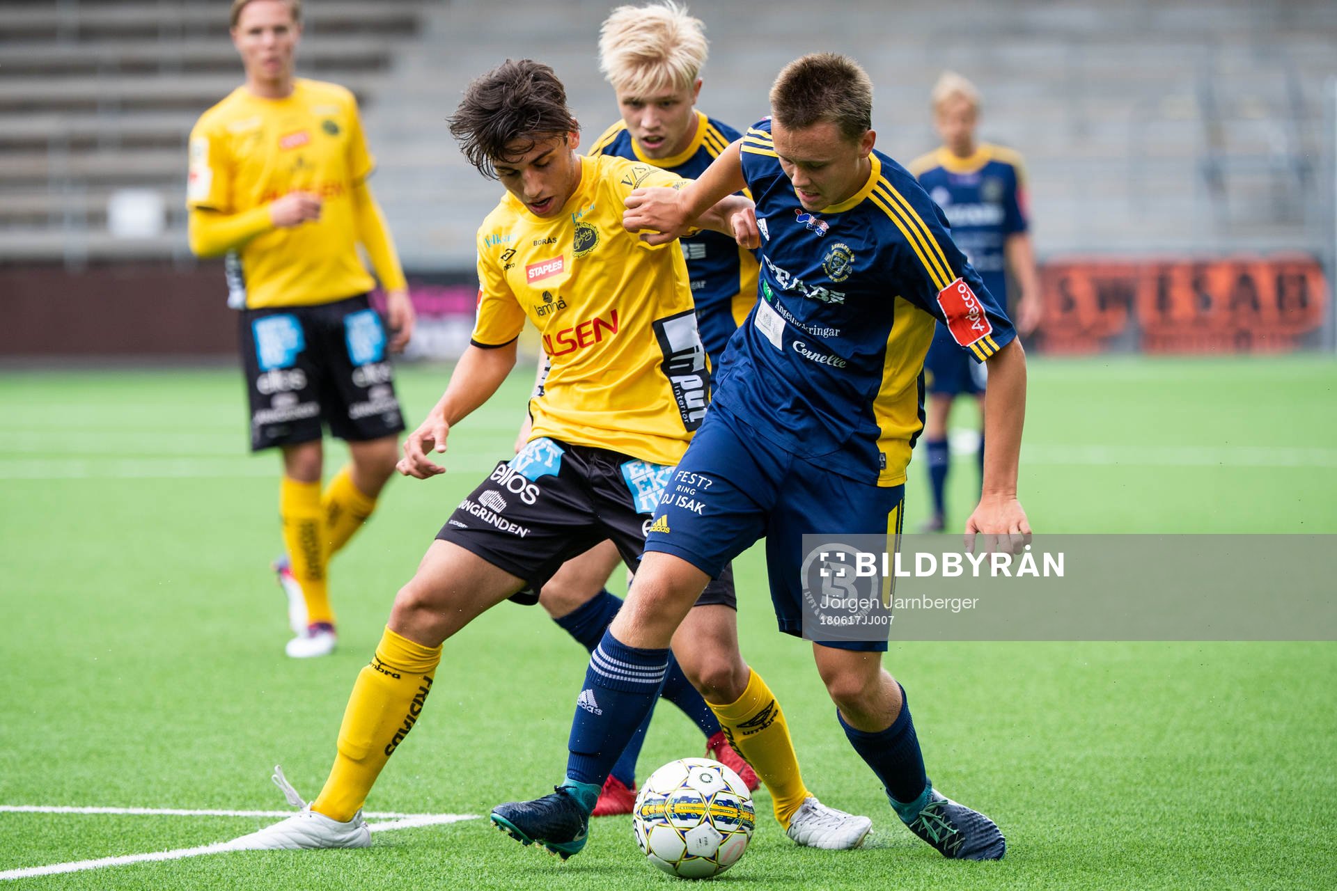 Ängelholms Jonathan Modalen och Elfsborgs Makwan Sawsani