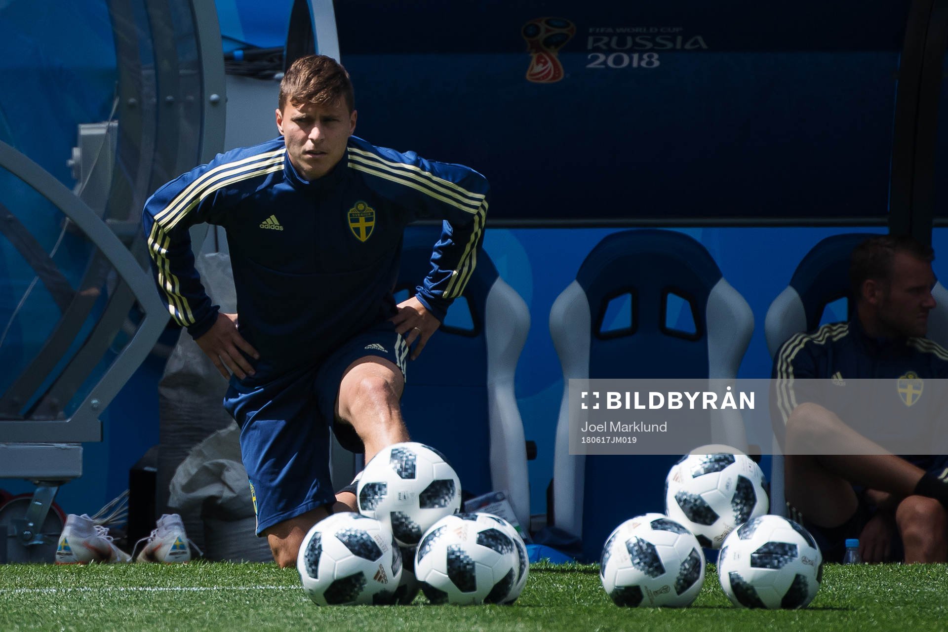 Victor Nilsson Lindelöf of the Swedish national football