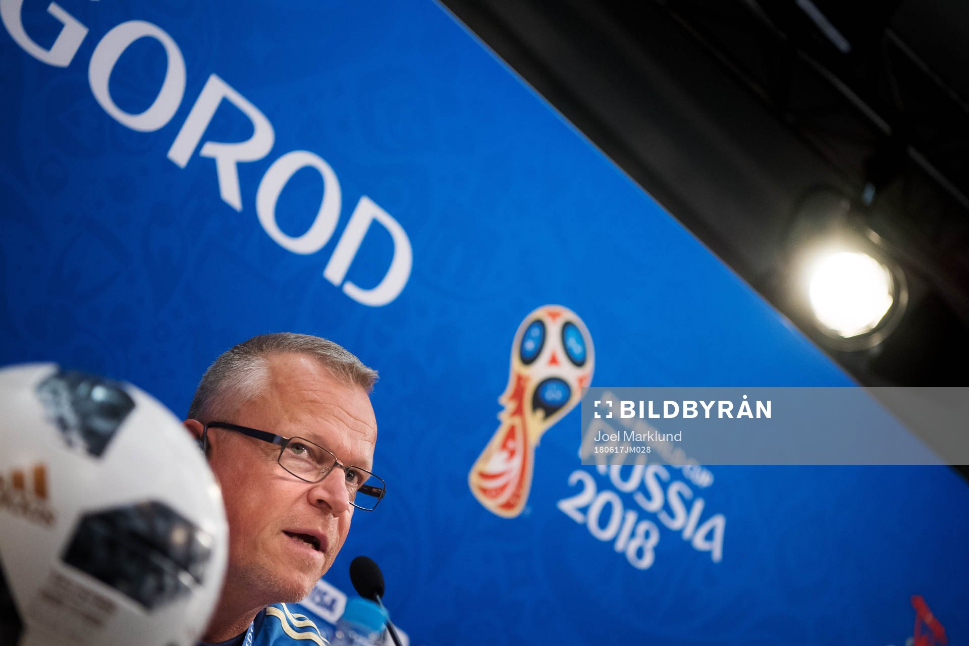 Head coach Janne Andersson of the Swedish national football