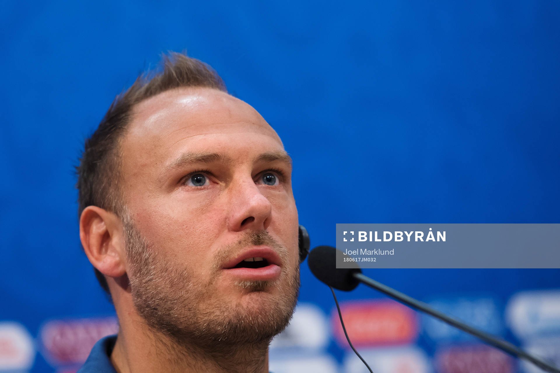 Andreas Granqvist of the Swedish national football team at