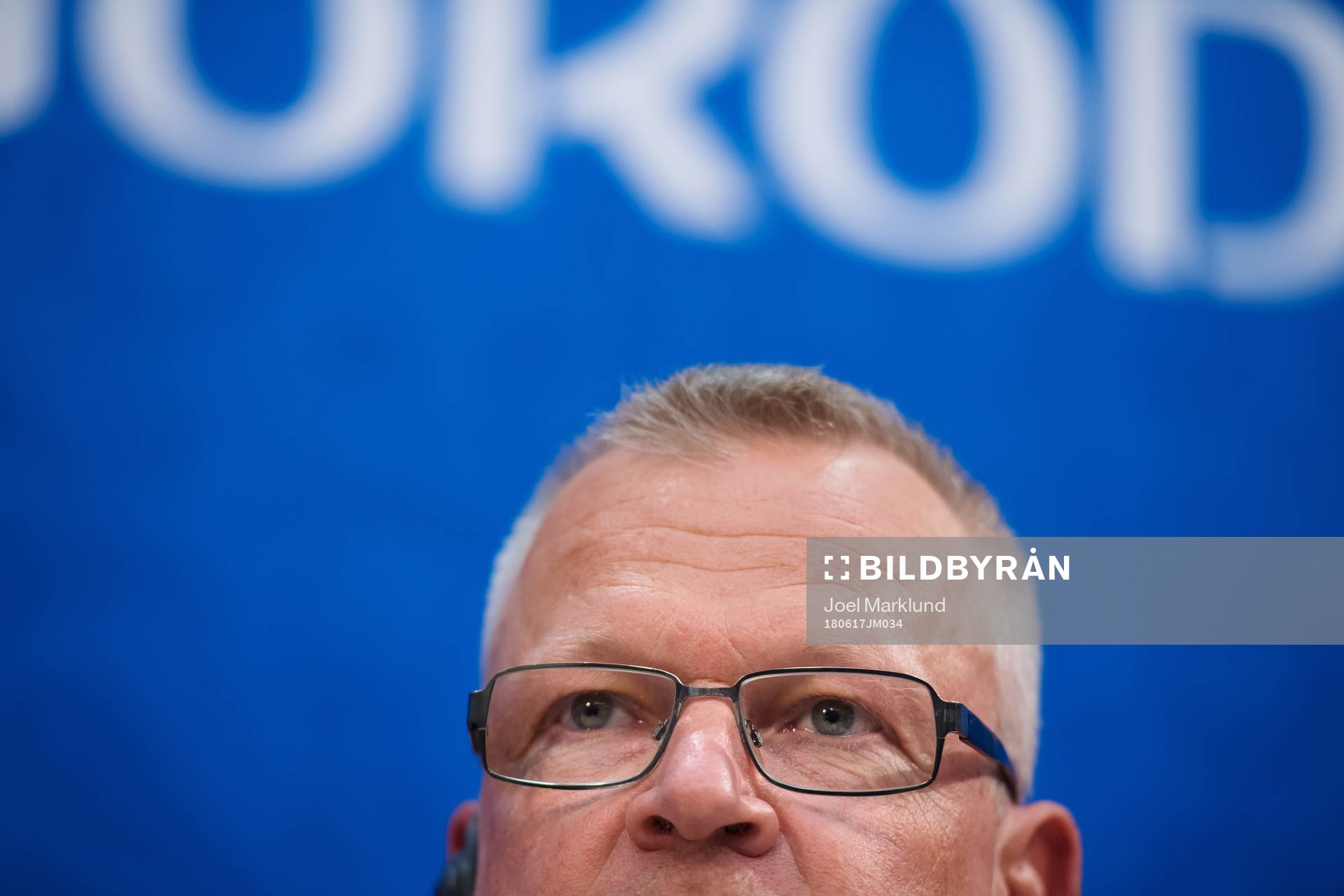 Head coach Janne Andersson of the Swedish national football