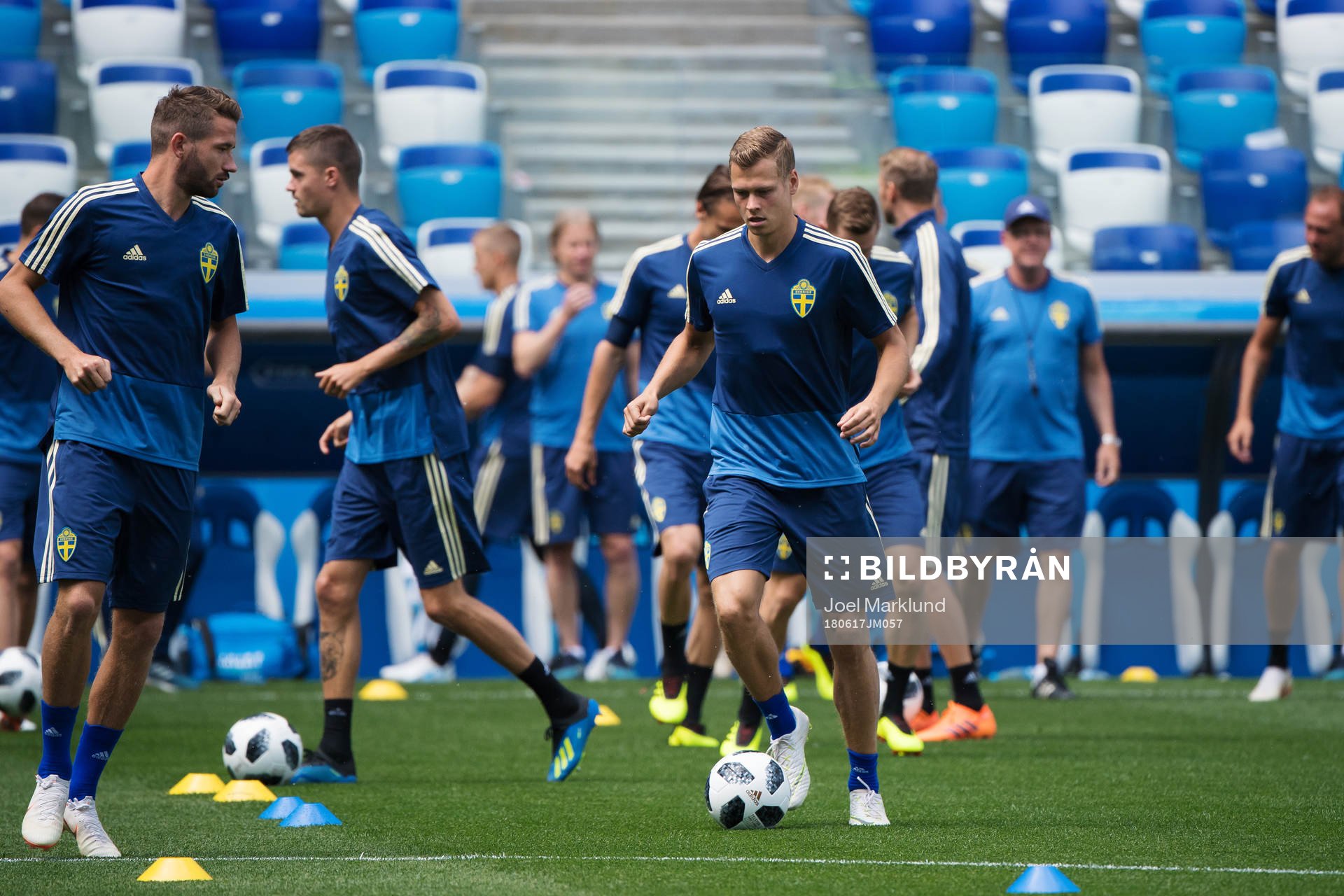 Marcus Rohdén and Viktor Claesson of the Swedish national
