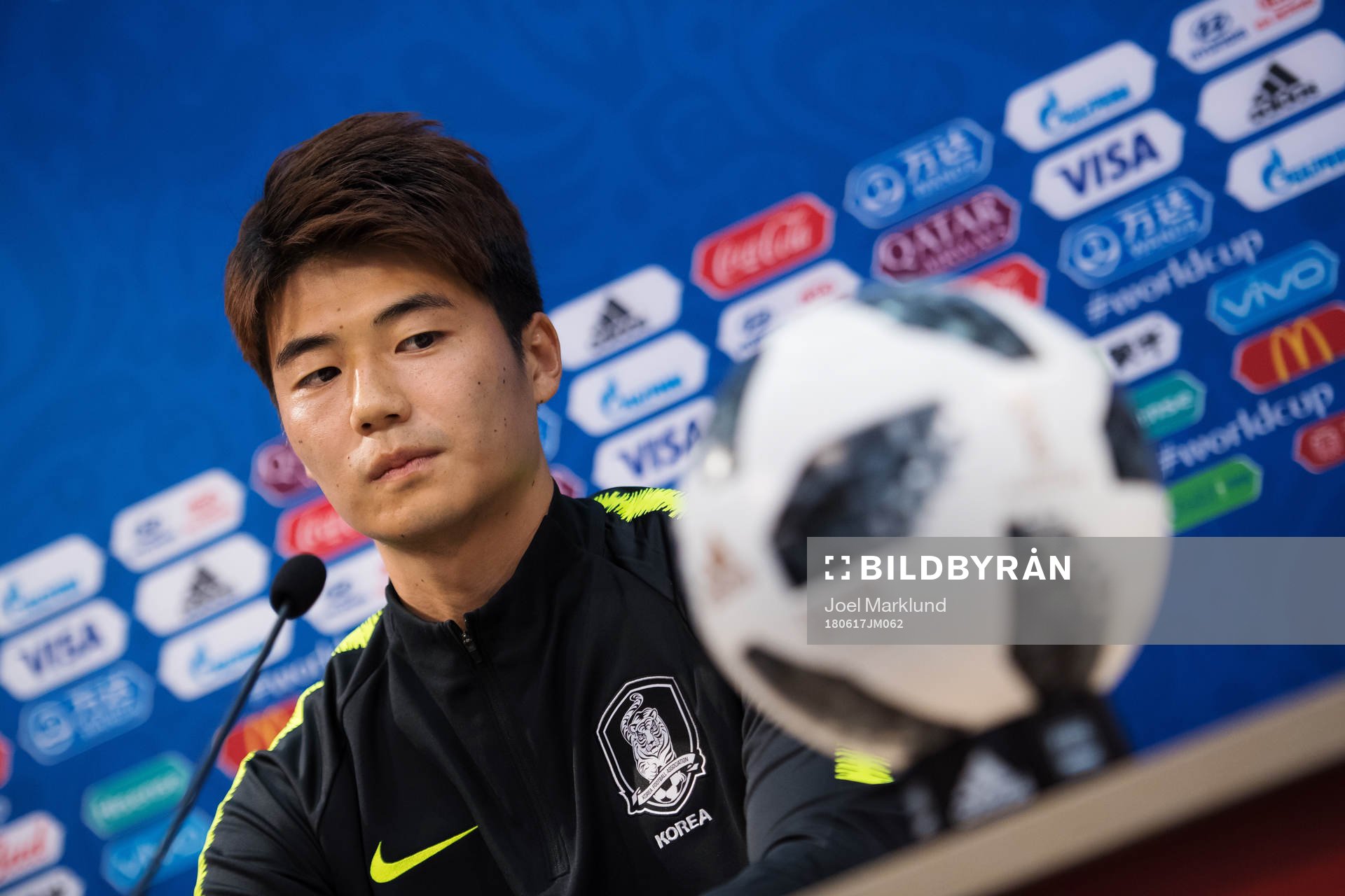 Sungyueng Ki of the South Korean national football team at