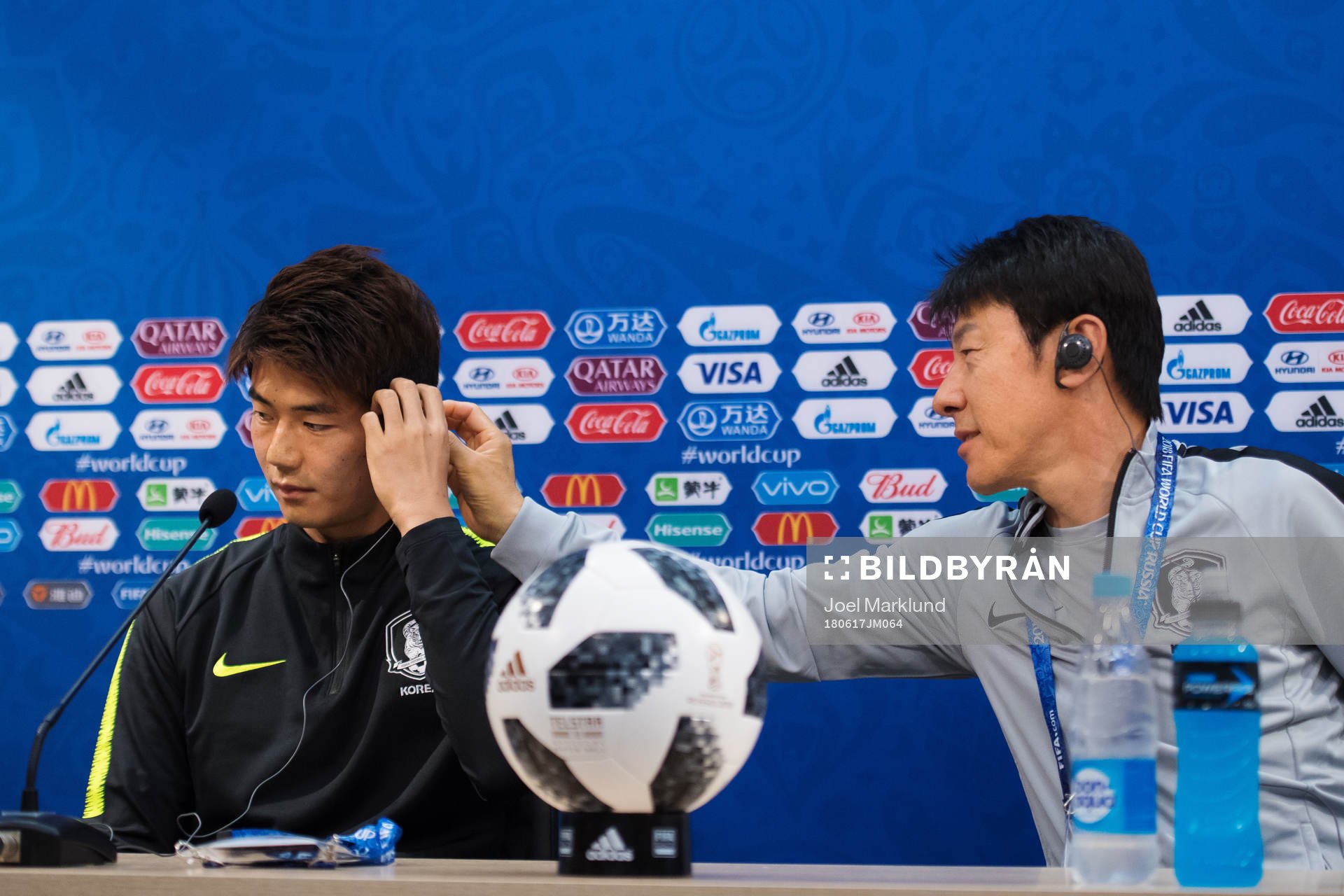 Sungyueng Ki of the South Korean national football team get