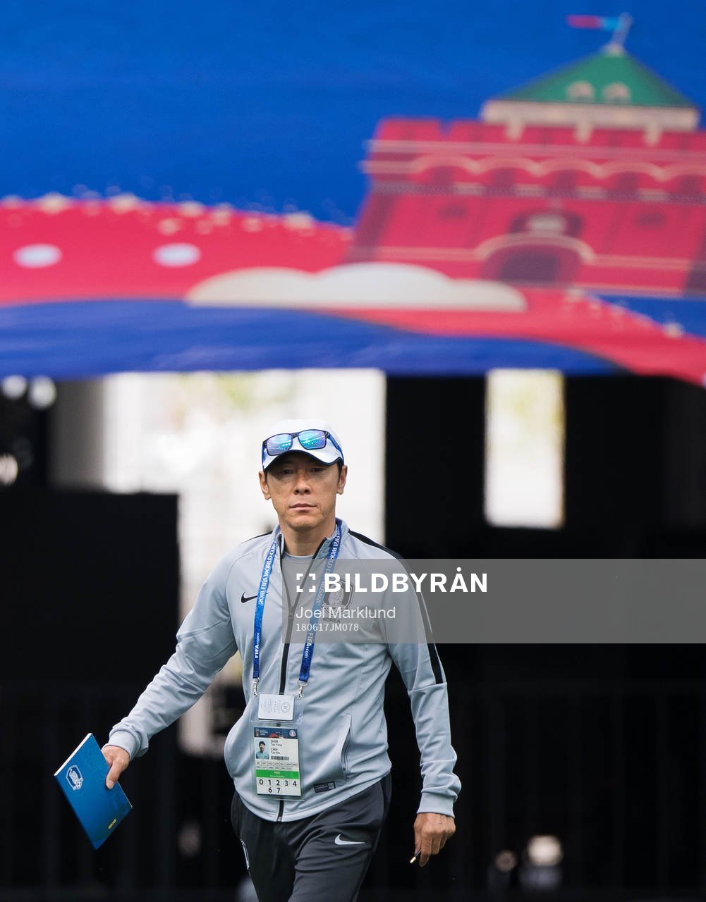 Head coach Shin Taeyong of the South Korean national