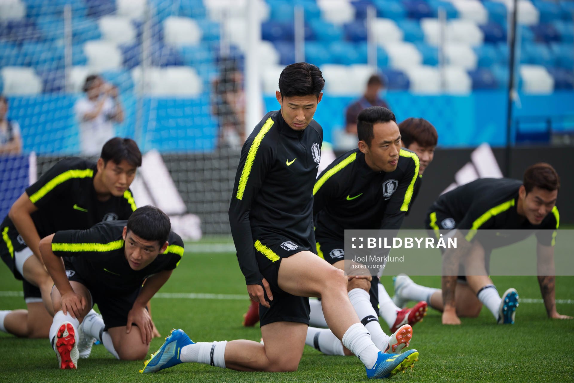 Heungmin Son of the South Korean national football team at