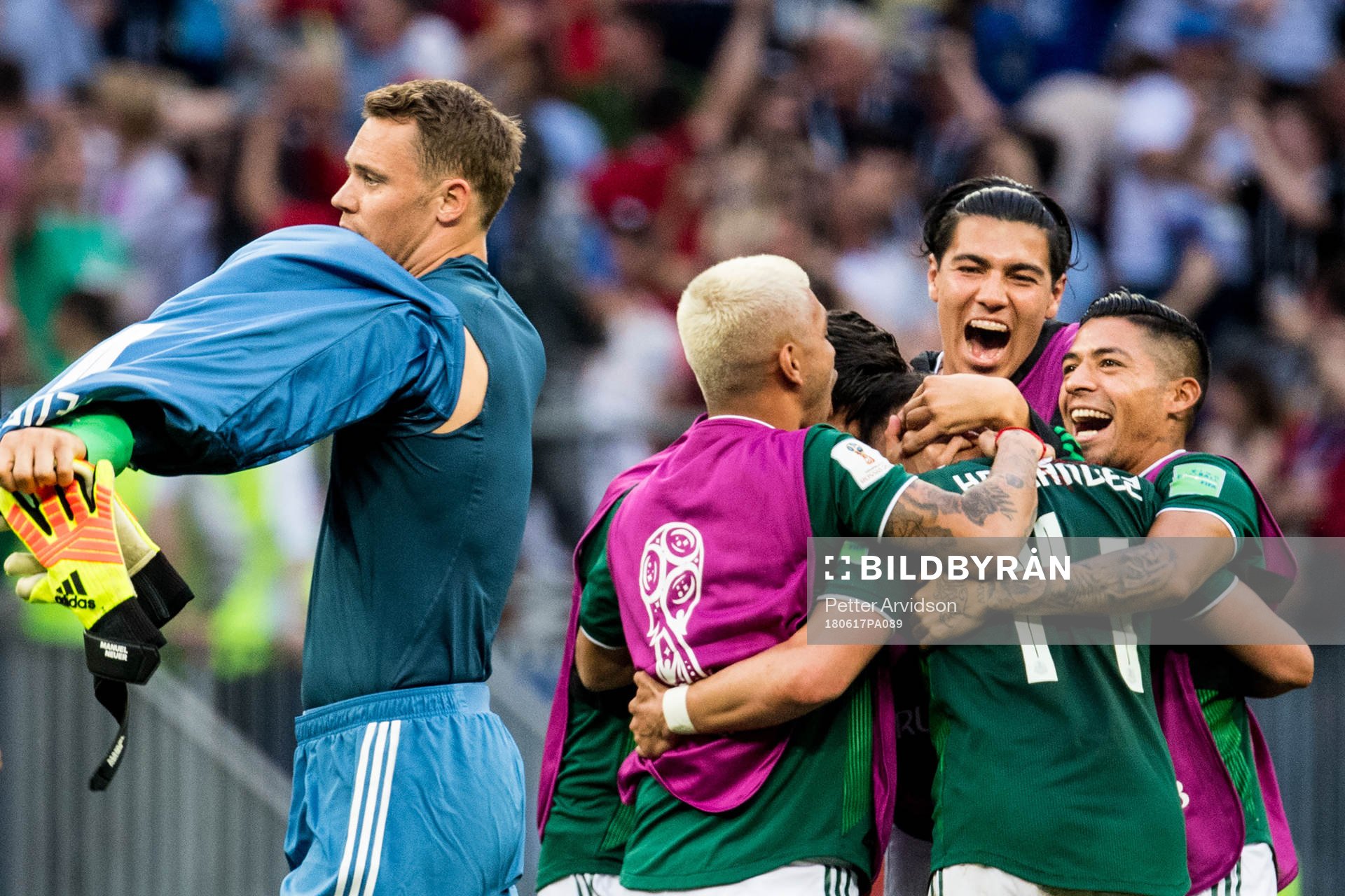 Goalkeeper Manuel Neuer of Germany looks dejected and