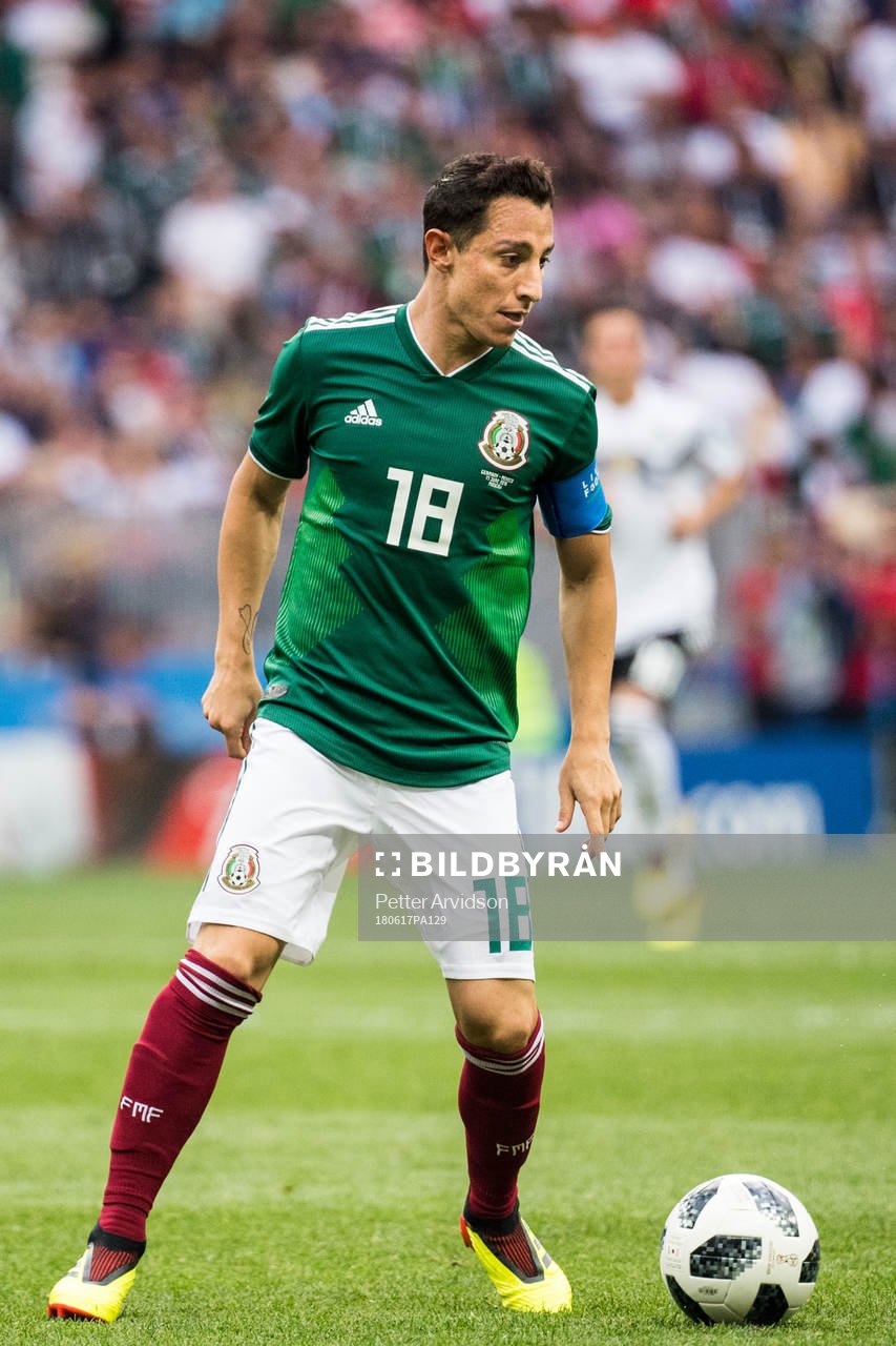 Andres Guardado of Mexico