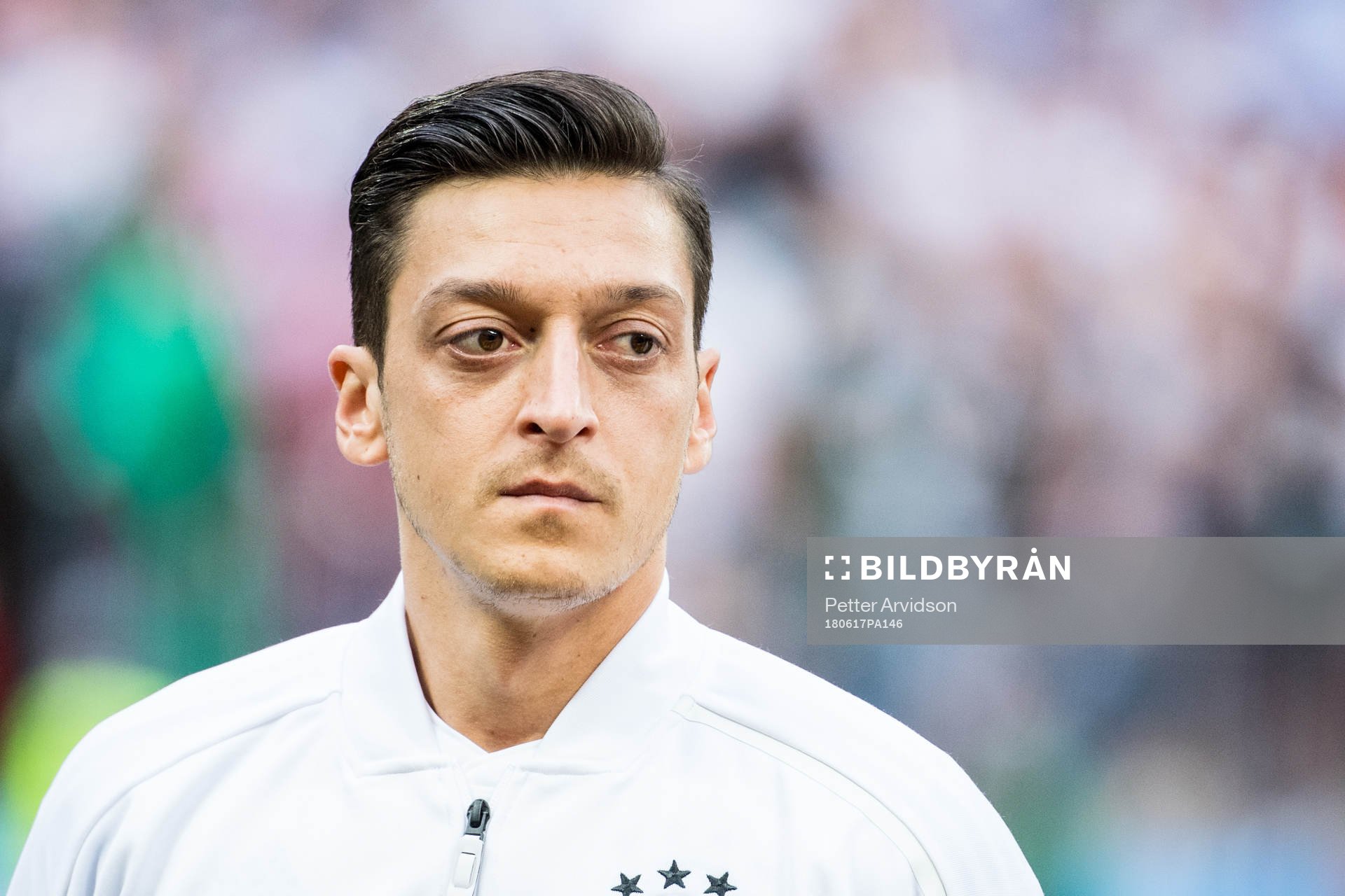 Mesut Özil of Germany prior the FIFA World Cup group stage