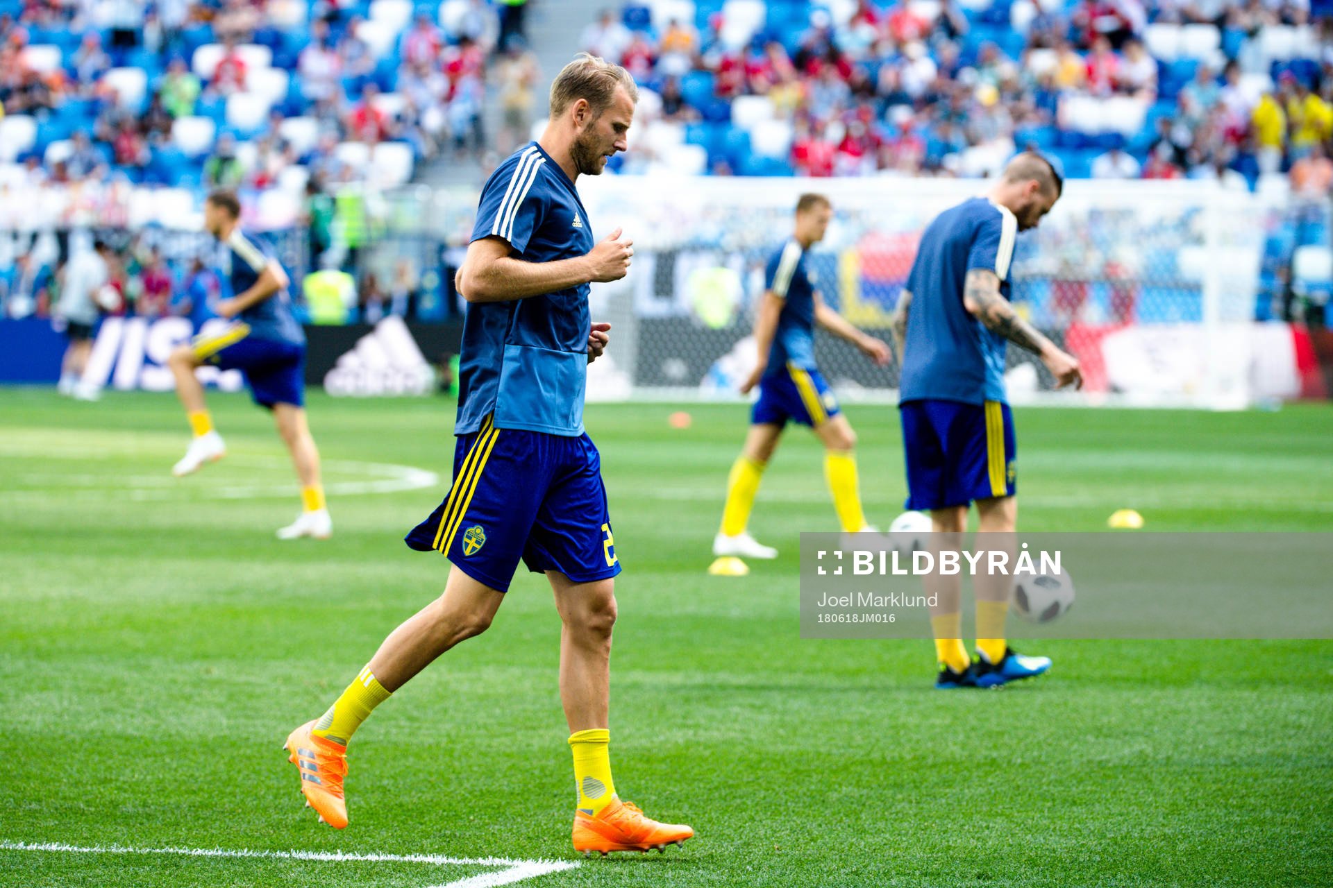 Ola Toivonen of Sweden prior the FIFA World Cup group stage