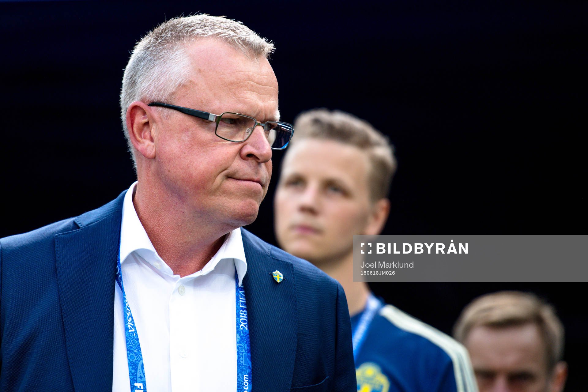head coach Janne Andersson of Sweden
