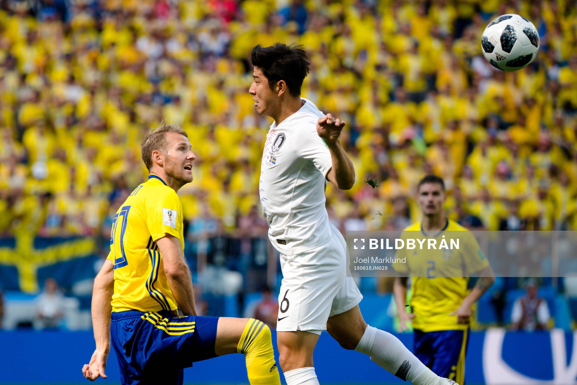 Ola Toivonen of Sweden and Jooho Park Jooho Park