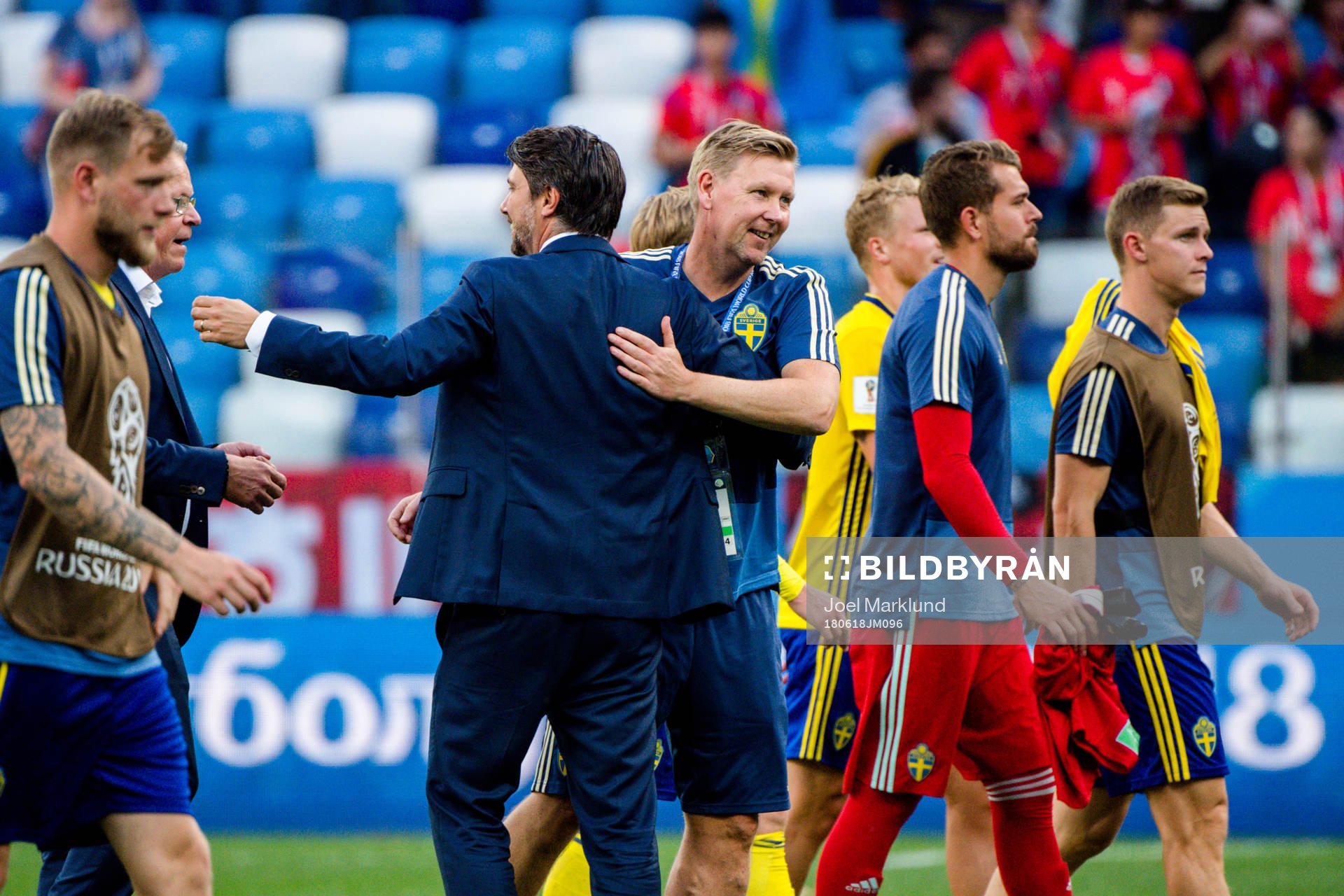 Psychological counselor Daniel Ekvall and assistant coach