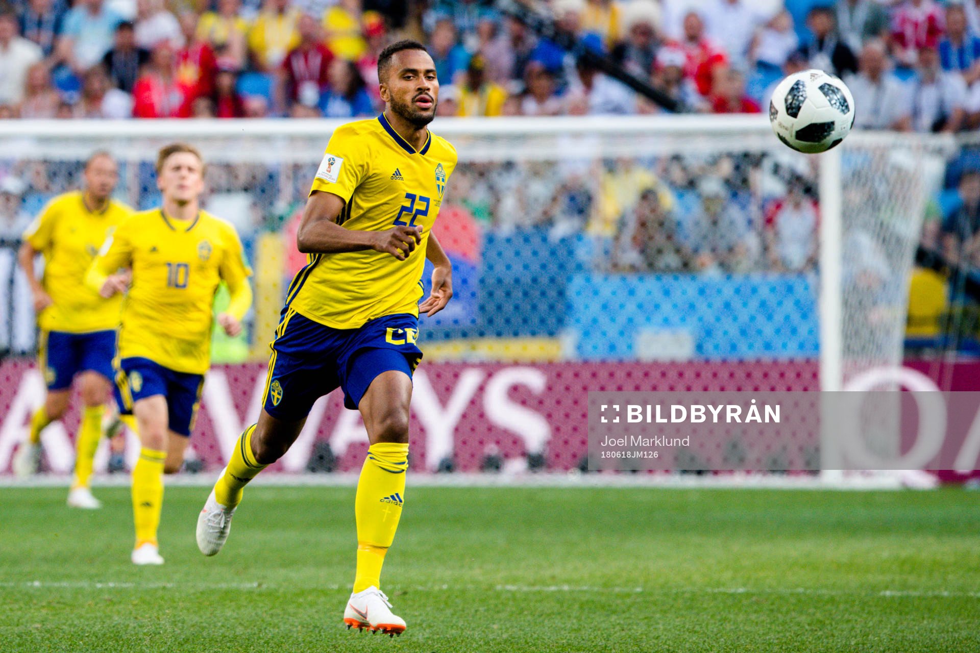 Isaac Kiese Thelin of Sweden