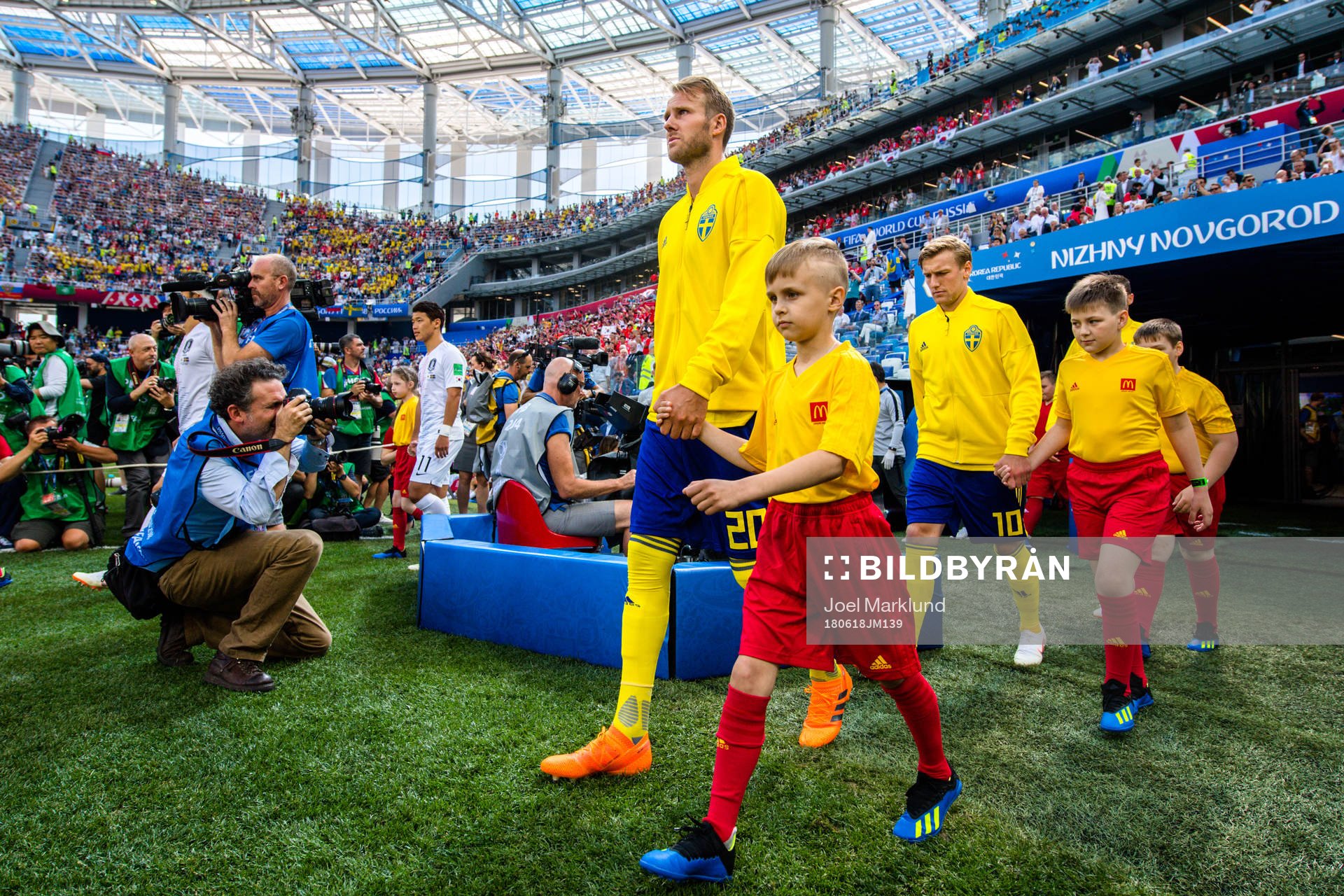 Ola Toivonen of Sweden prior the FIFA World Cup group stage