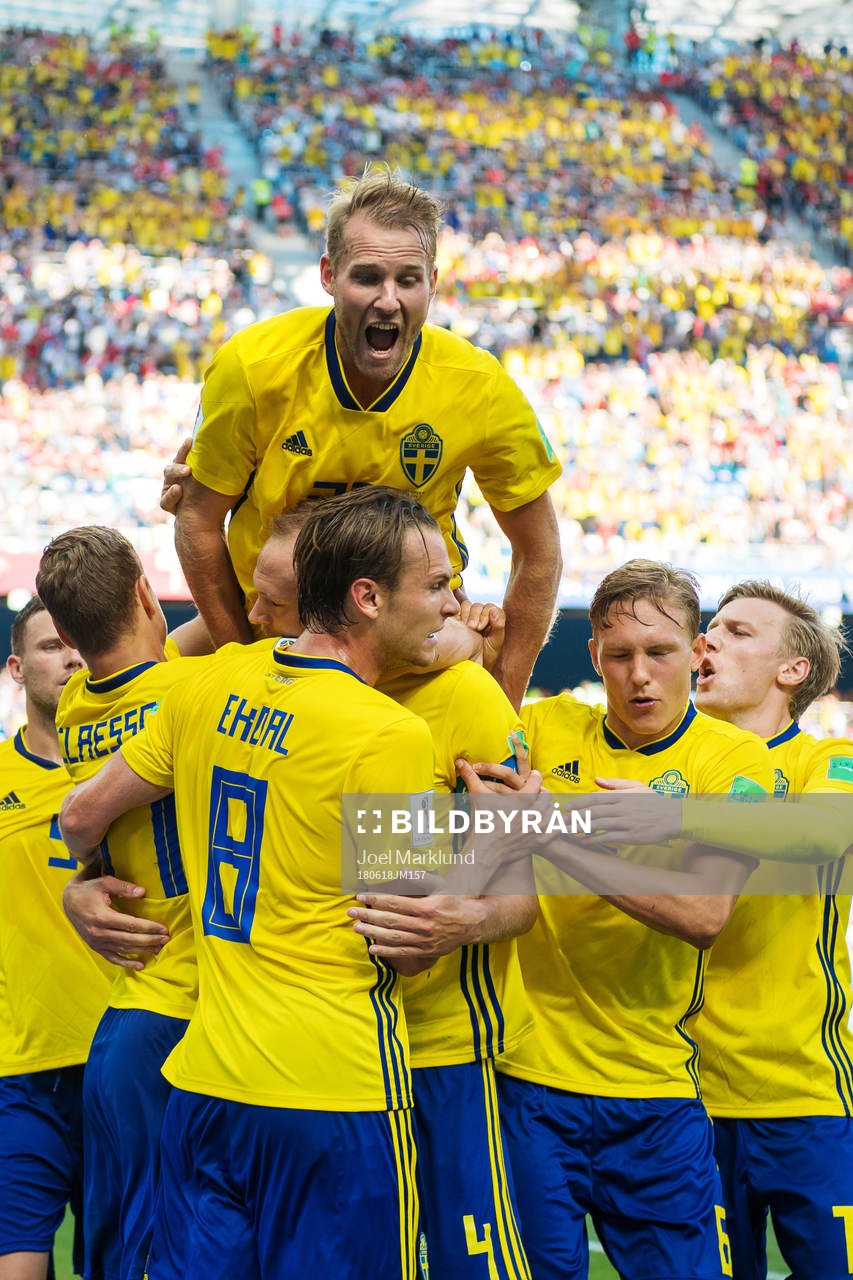 Marcus Berg, Viktor Claesson, Andreas Granqvist, Albin