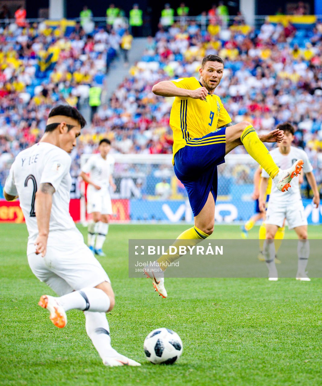 Marcus Berg of Sweden