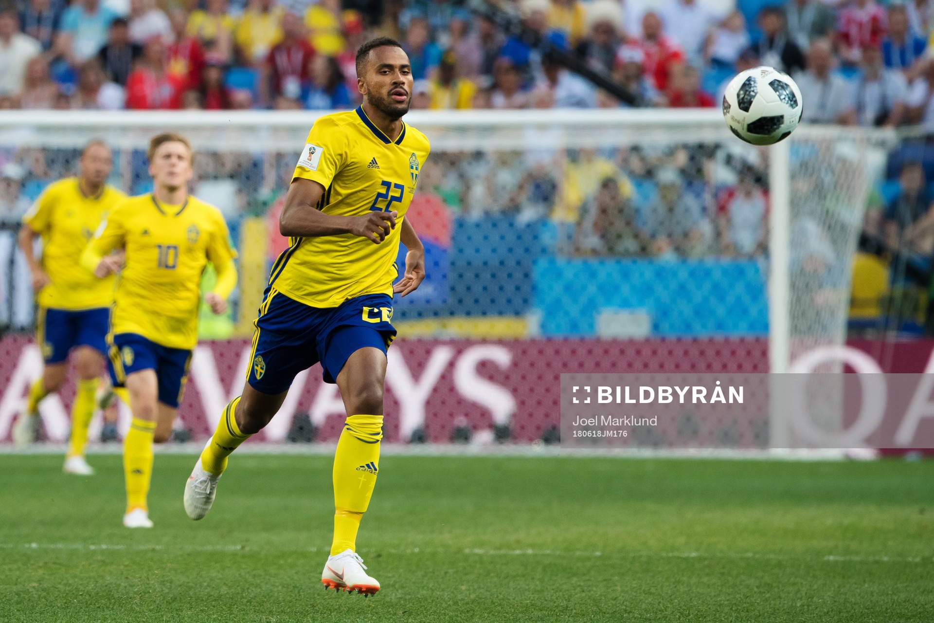 Isaac Kiese Thelin of Sweden