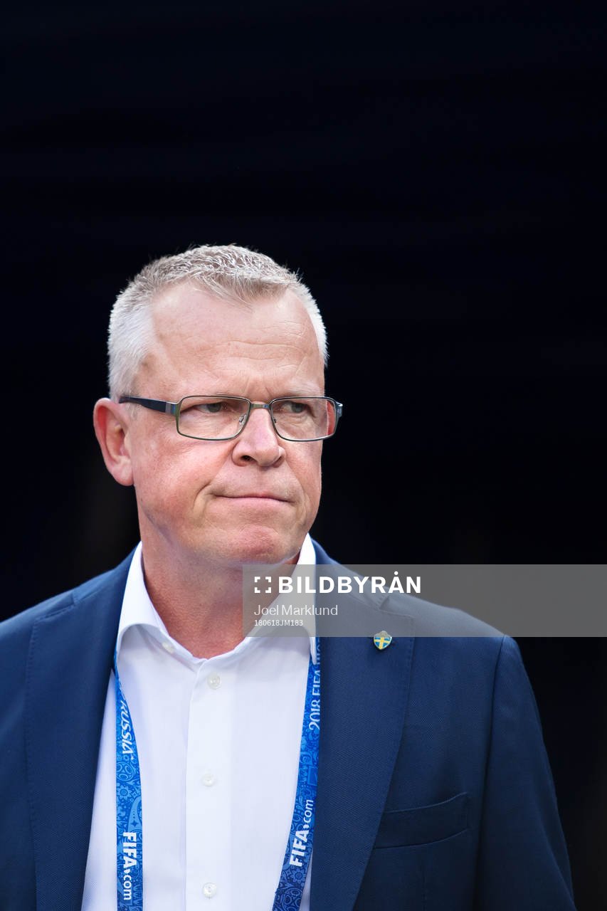 Head coach Janne Andersson of Sweden