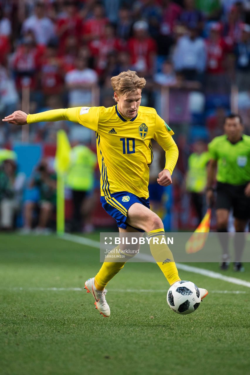 Emil Forsberg of Sweden