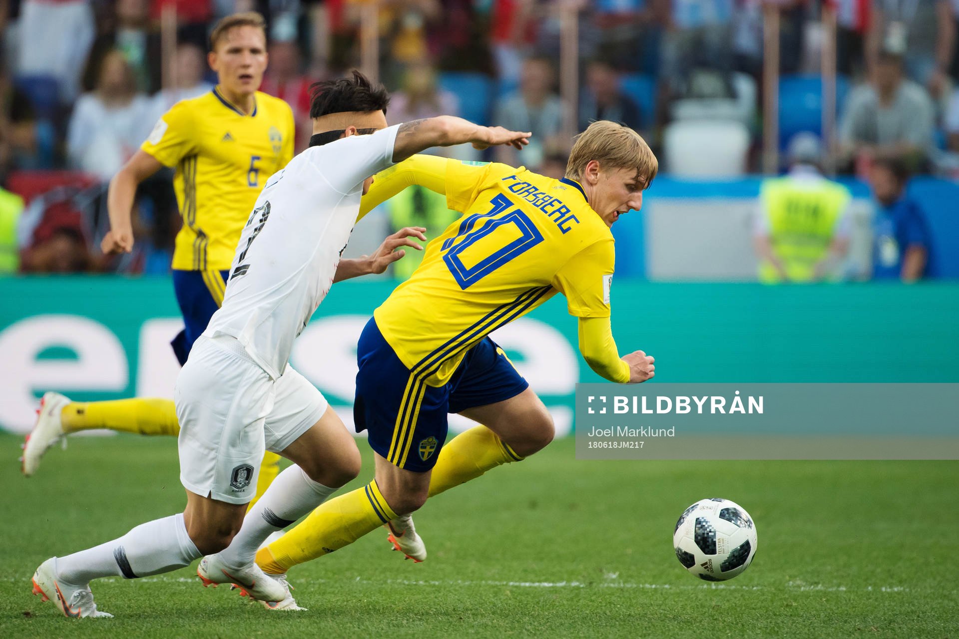 Emil Forsberg of Sweden