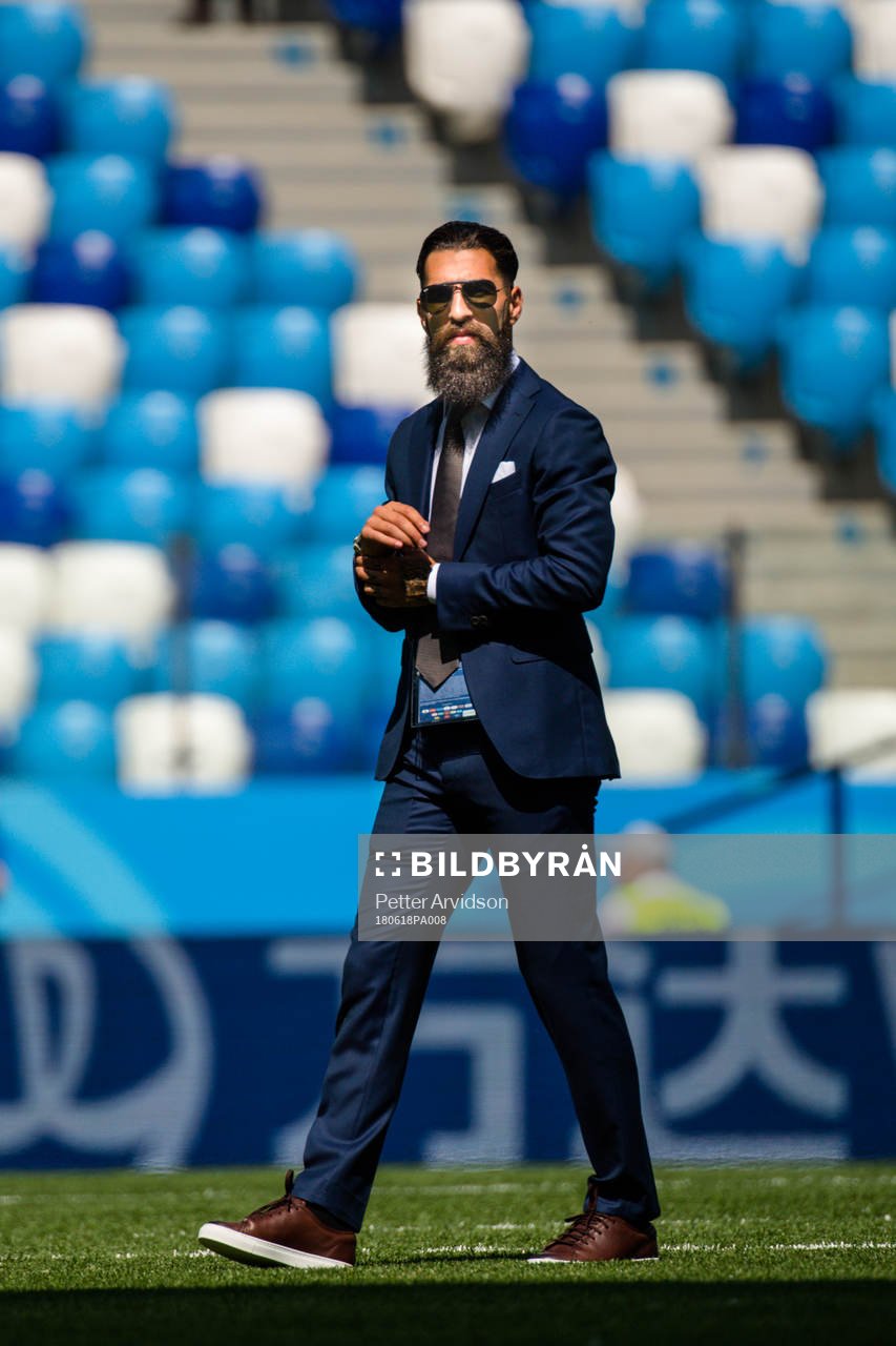 Jimmy Durmaz of Sweden prior the FIFA World Cup group stage