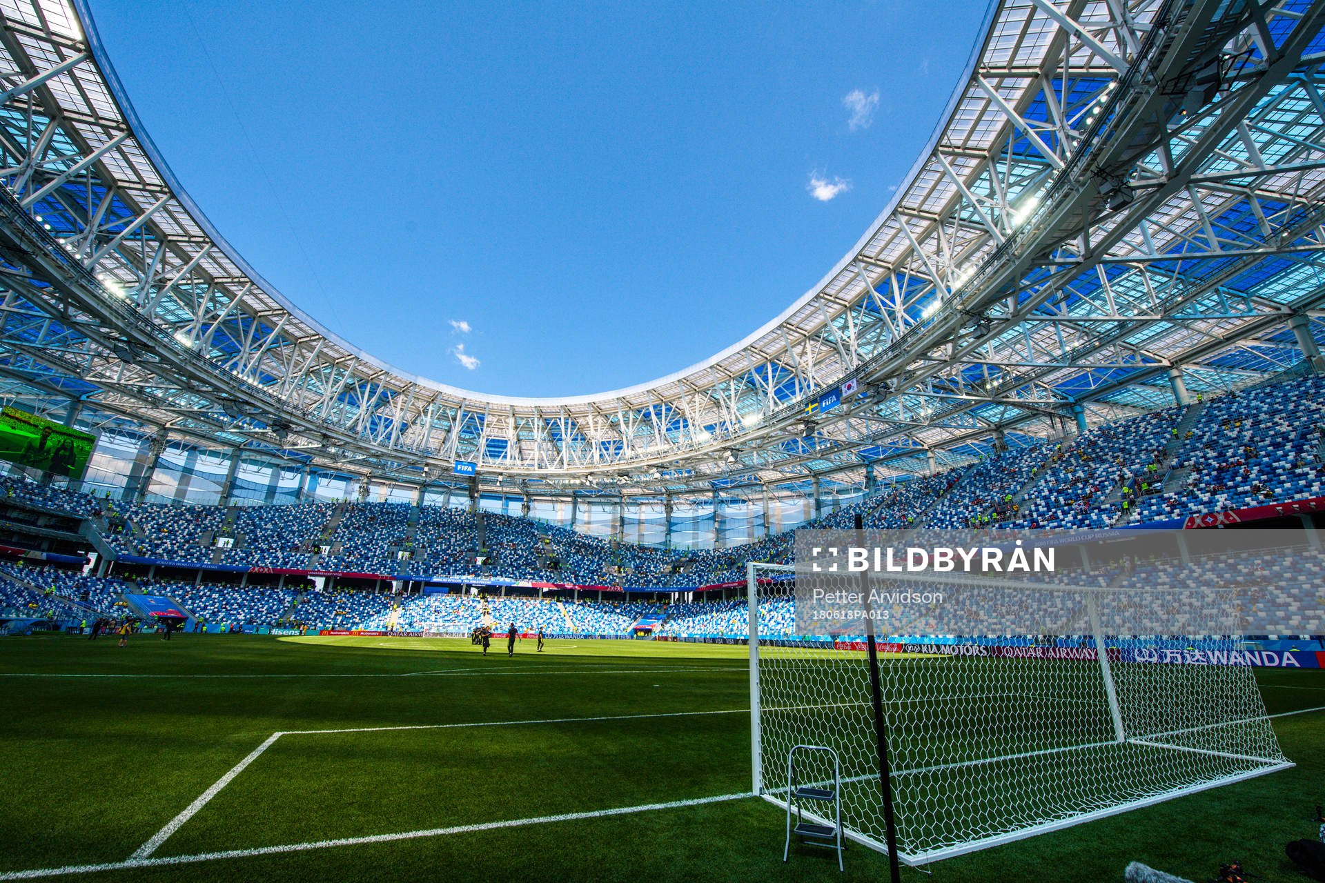 Nizhny Novgorod Stadium prior the FIFA World Cup group