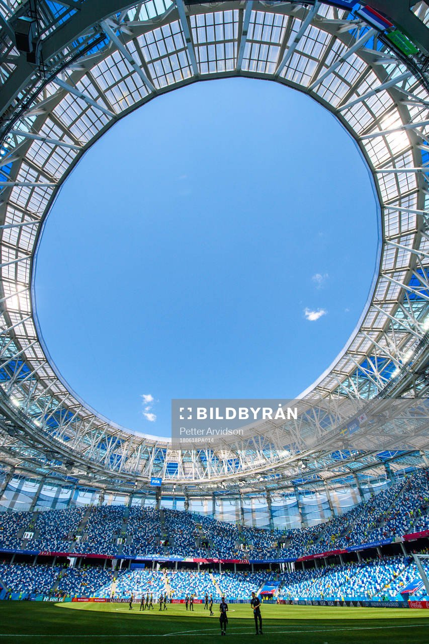 Nizhny Novgorod Stadium prior the FIFA World Cup group