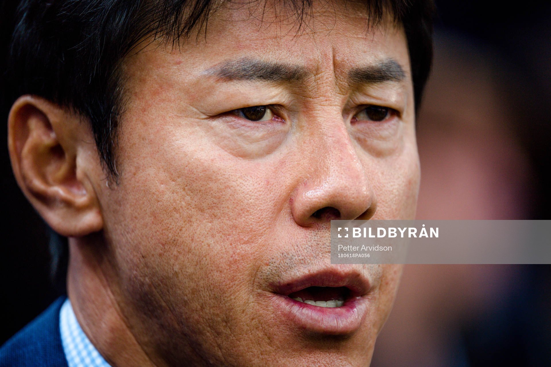 head coach Shin Tae-Yong of South Korea