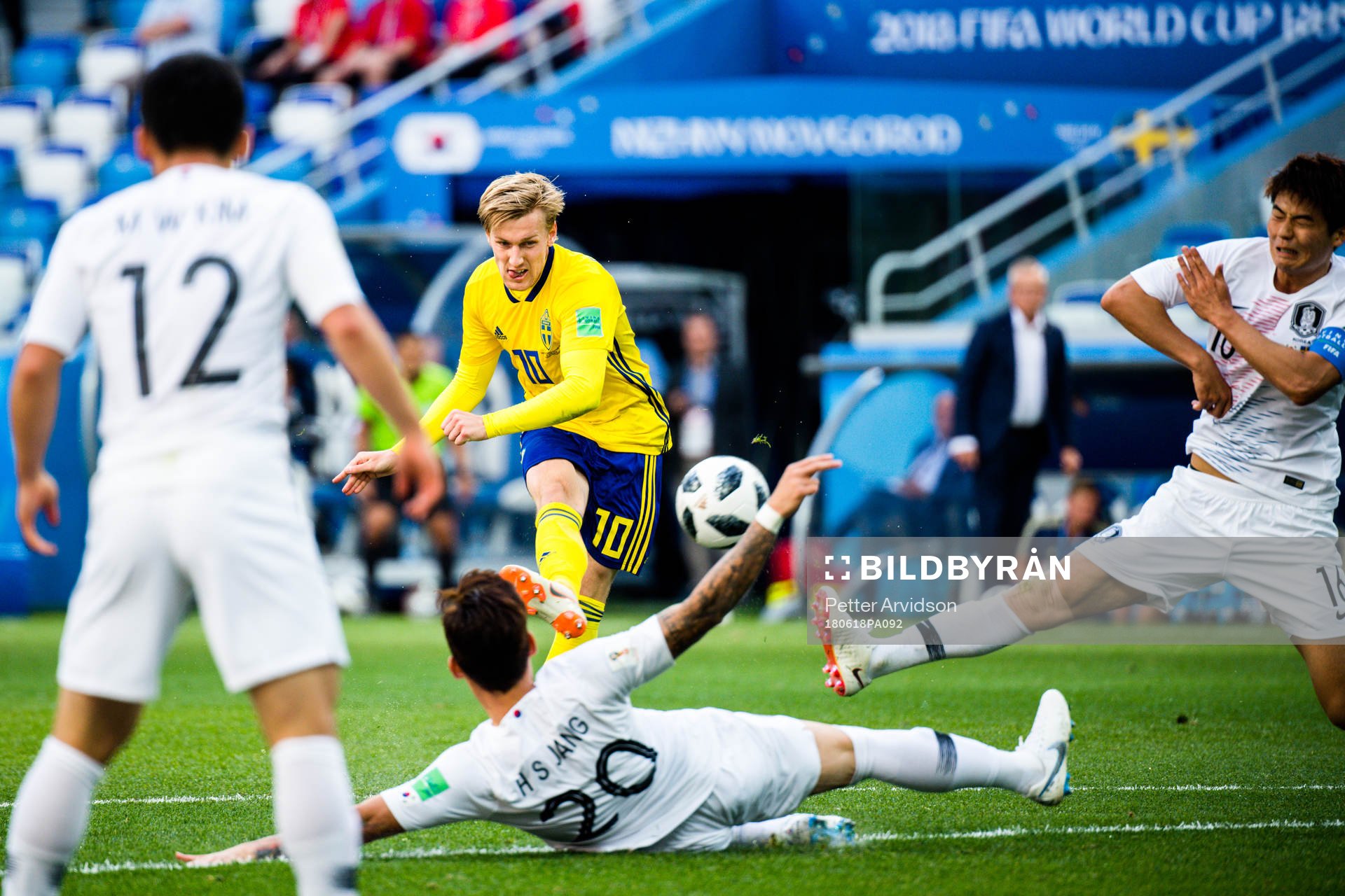 Emil Forsberg of Sweden