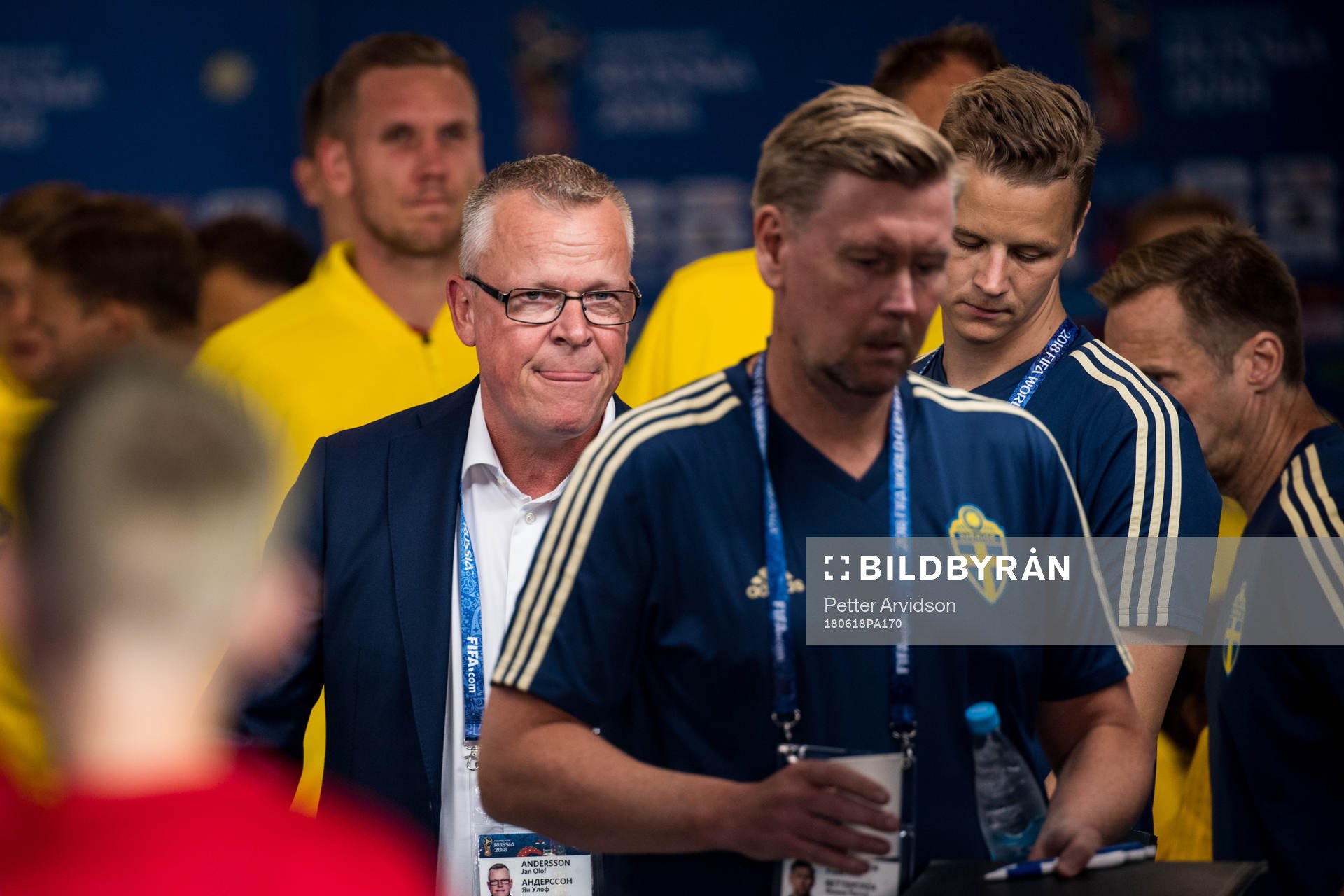 Head coach Janne Andersson of Sweden prior the FIFA World