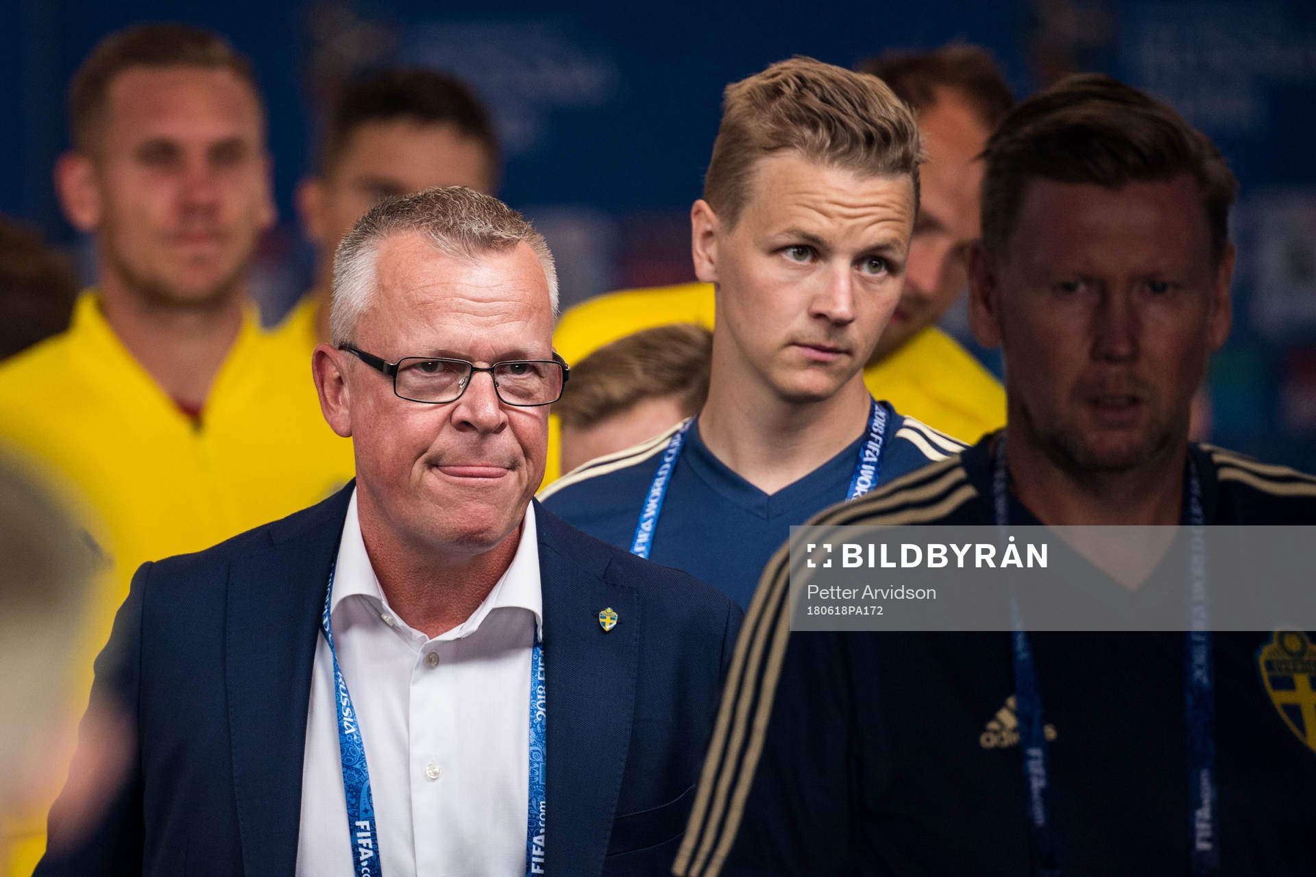 Head coach Janne Andersson of Sweden prior the FIFA World