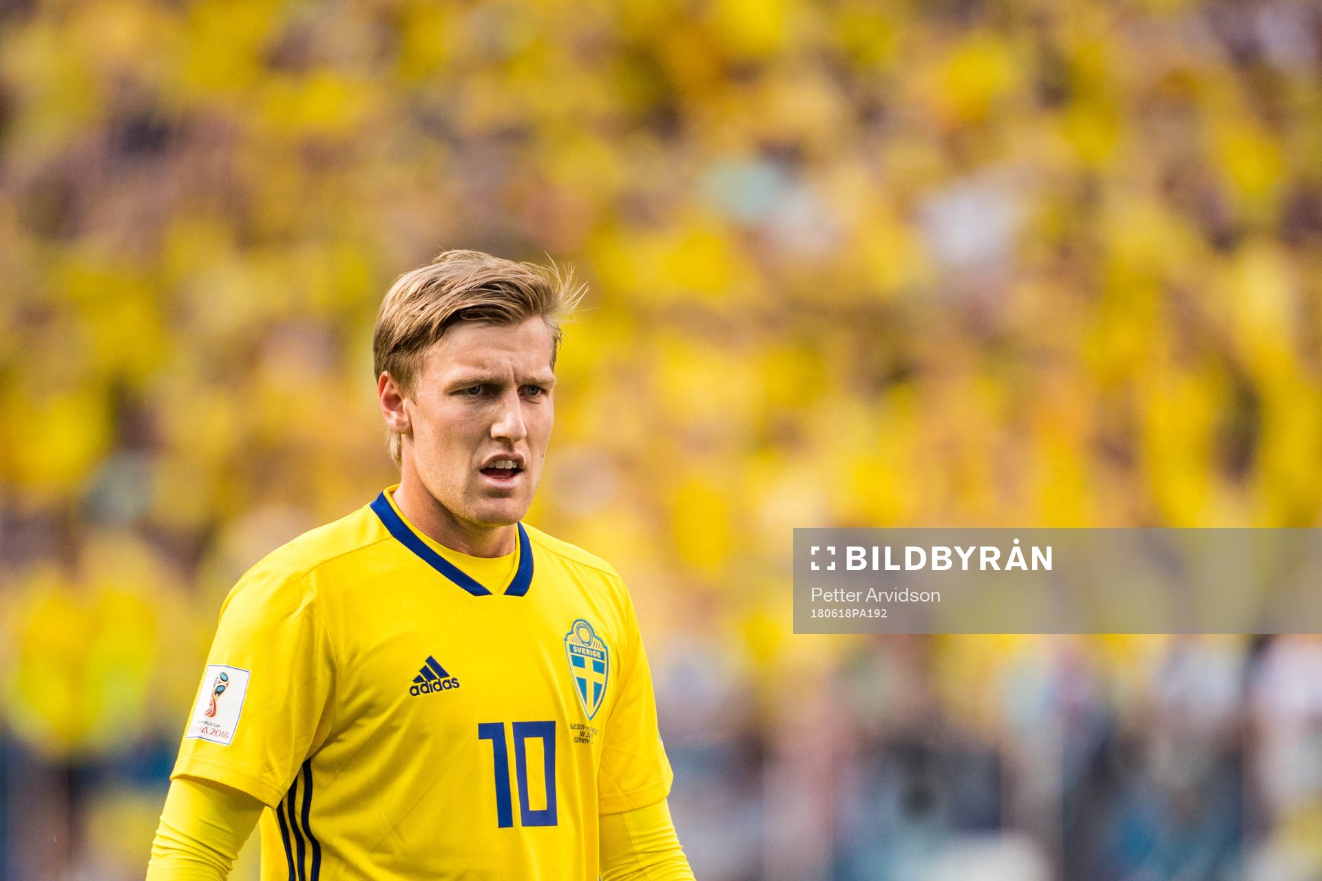 Emil Forsberg of Sweden