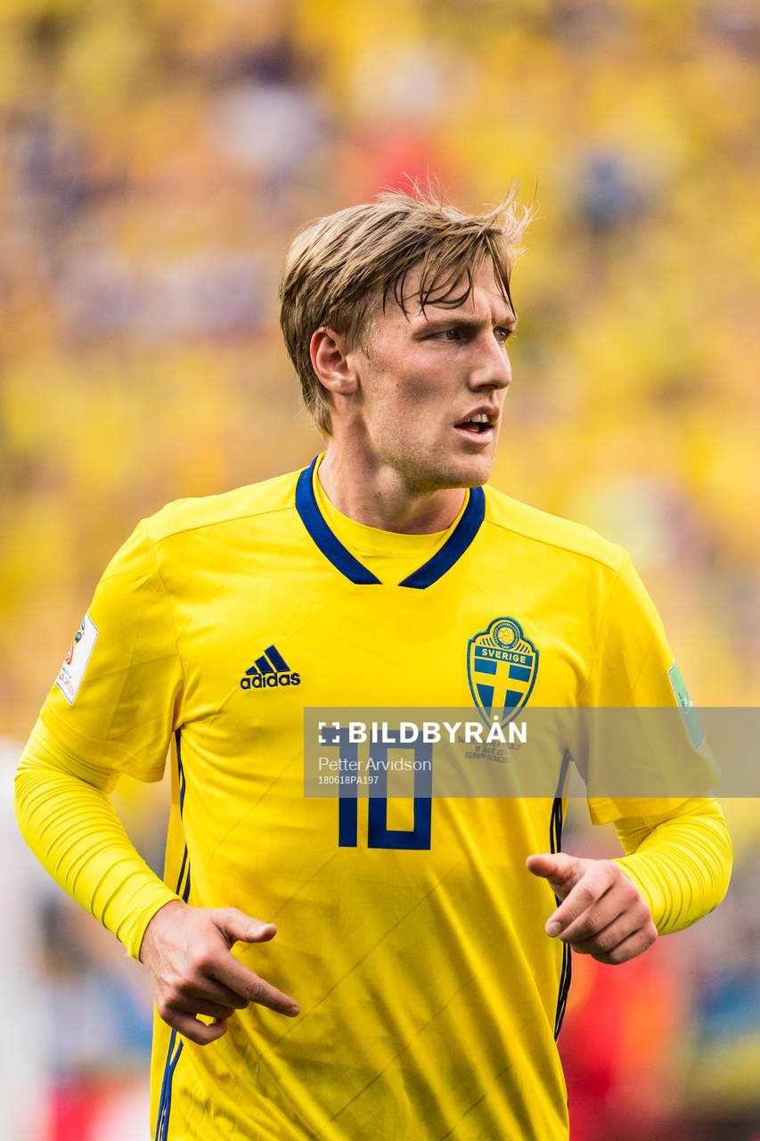 Emil Forsberg of Sweden