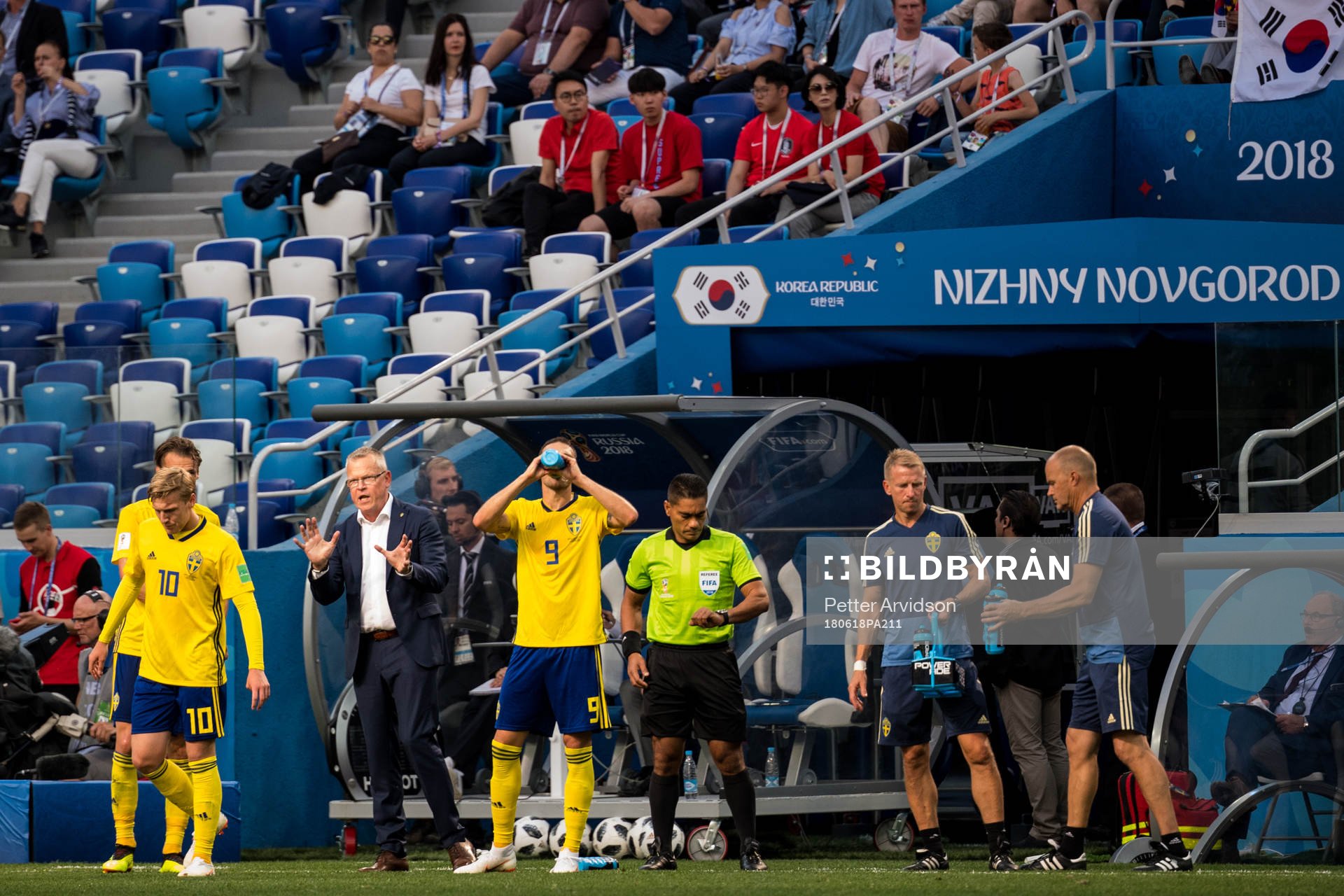 Head coach Janne Andersson of Sweden