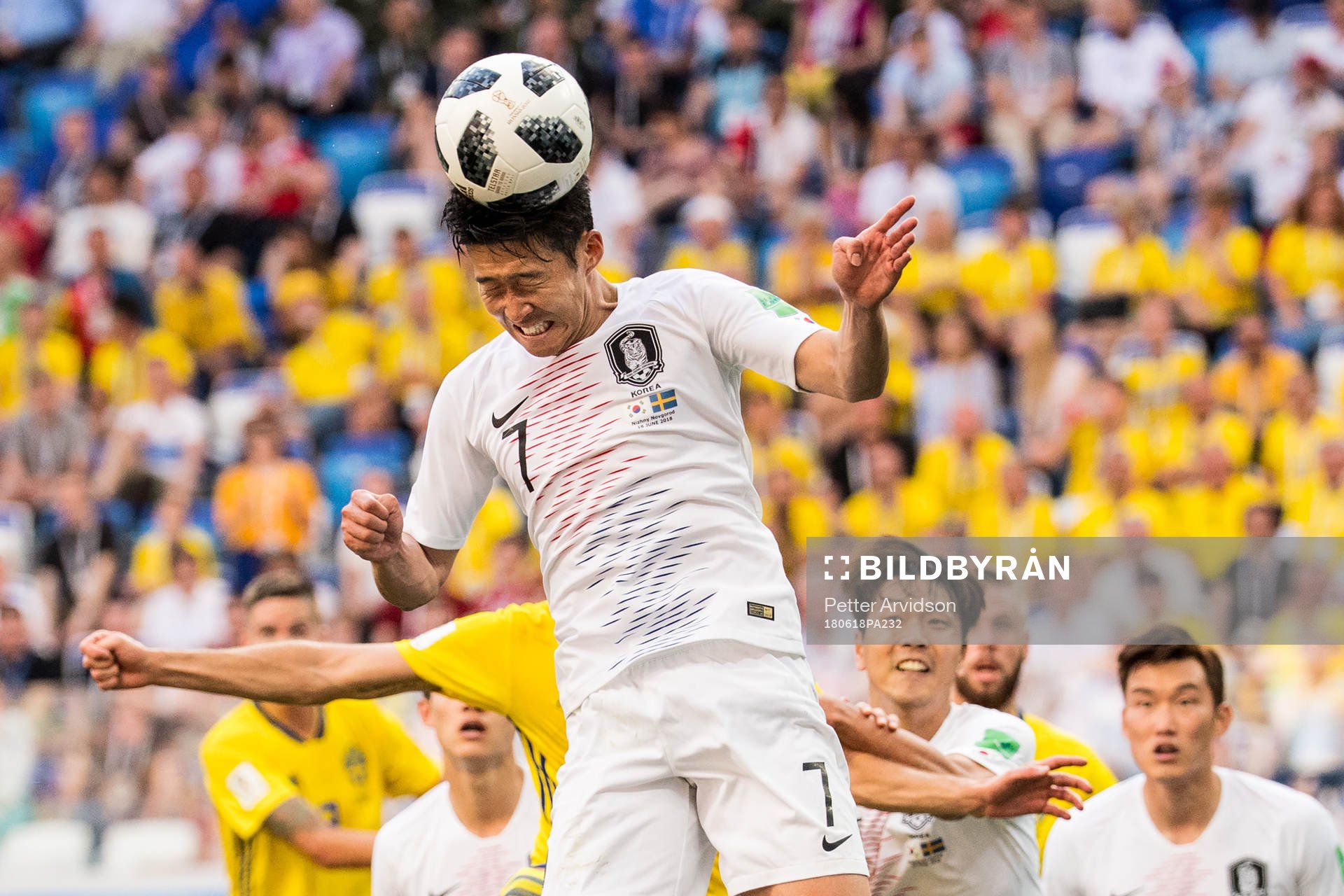 Heungmin Son of South Korea